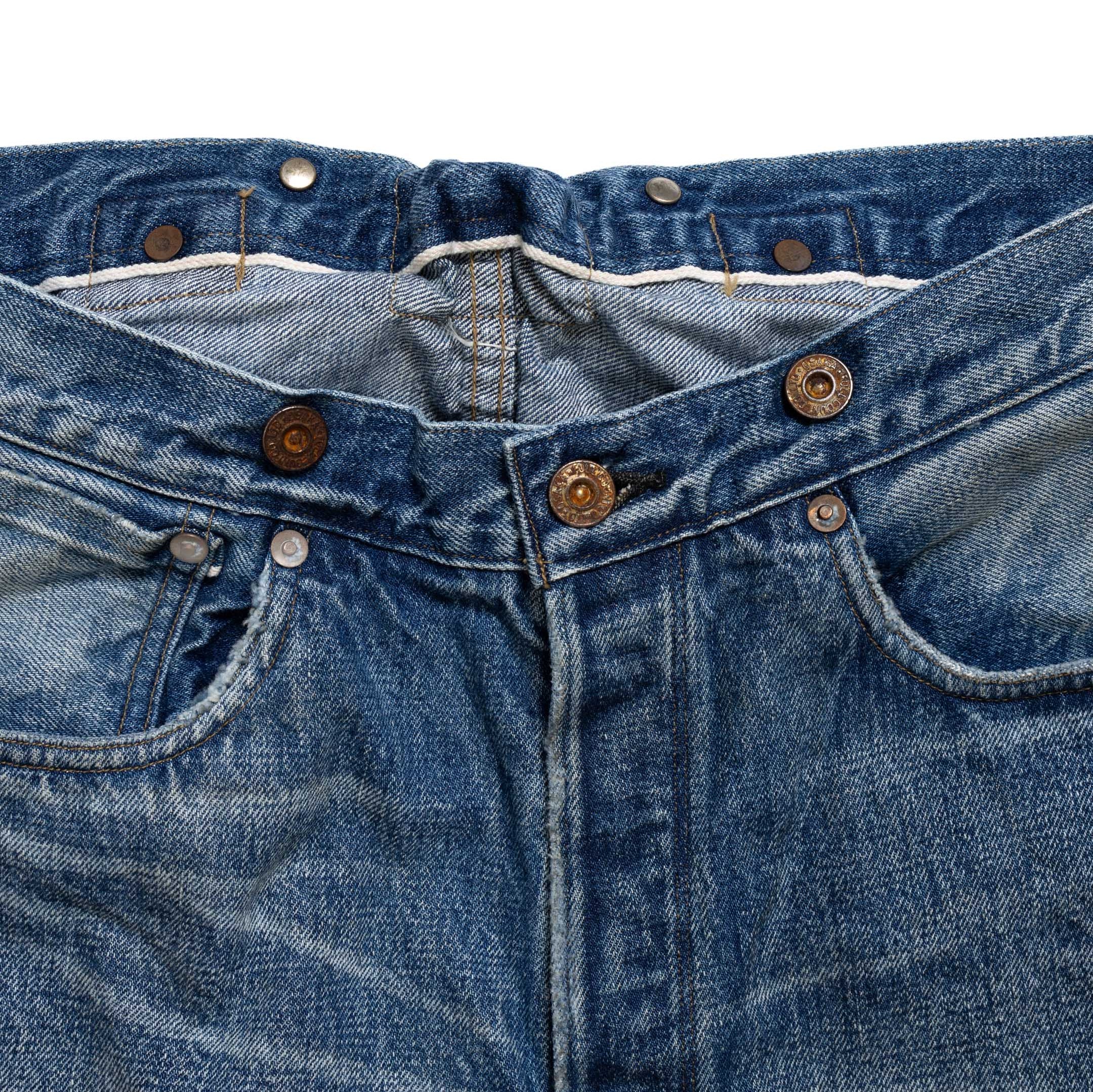 Full Count Son of the Soil Denim Jean-Jeans-Clutch Cafe-selvage denim-selfedge denim