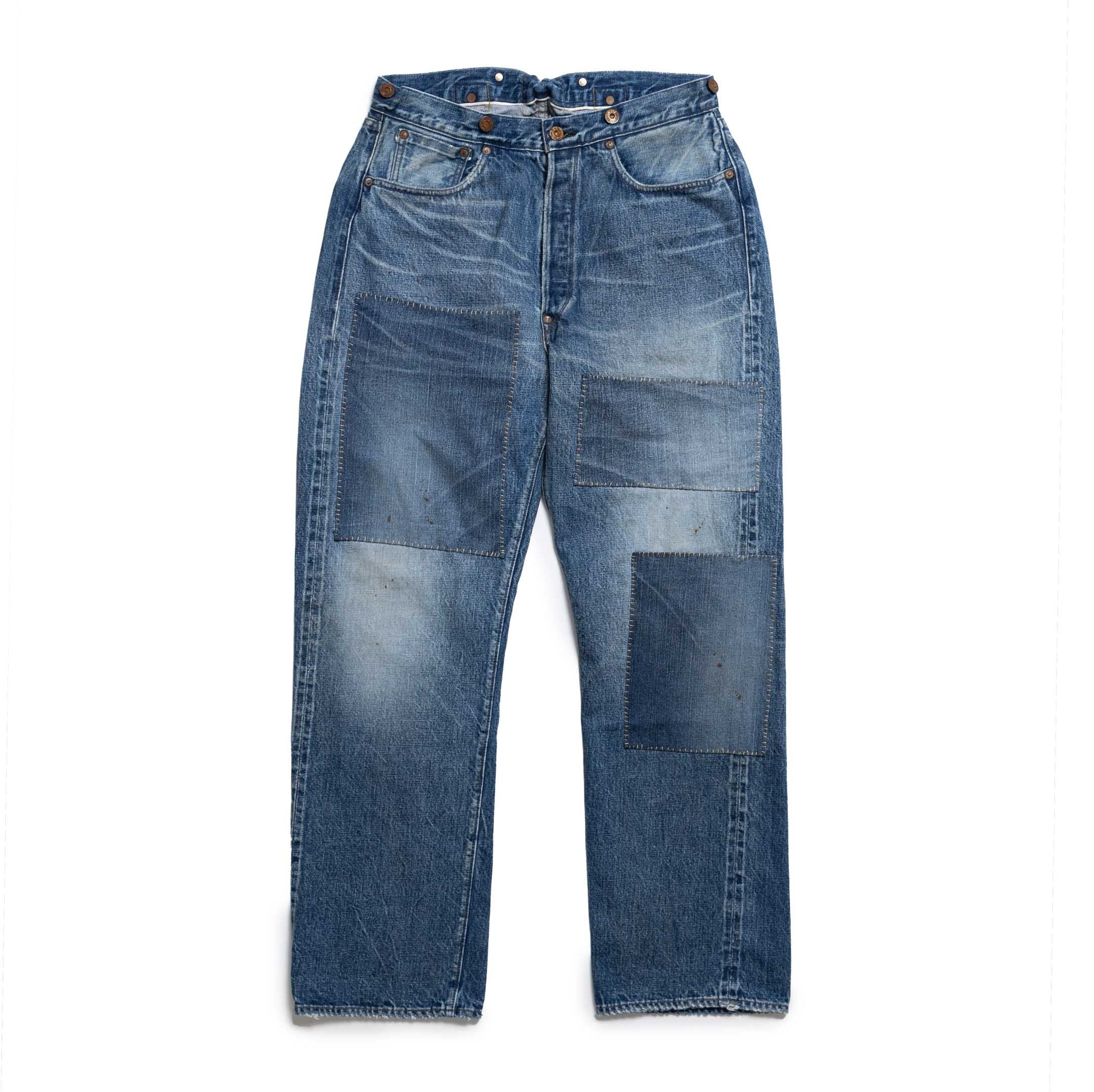 Full Count Son of the Soil Denim Jean-Jeans-Clutch Cafe-selvage denim-selfedge denim