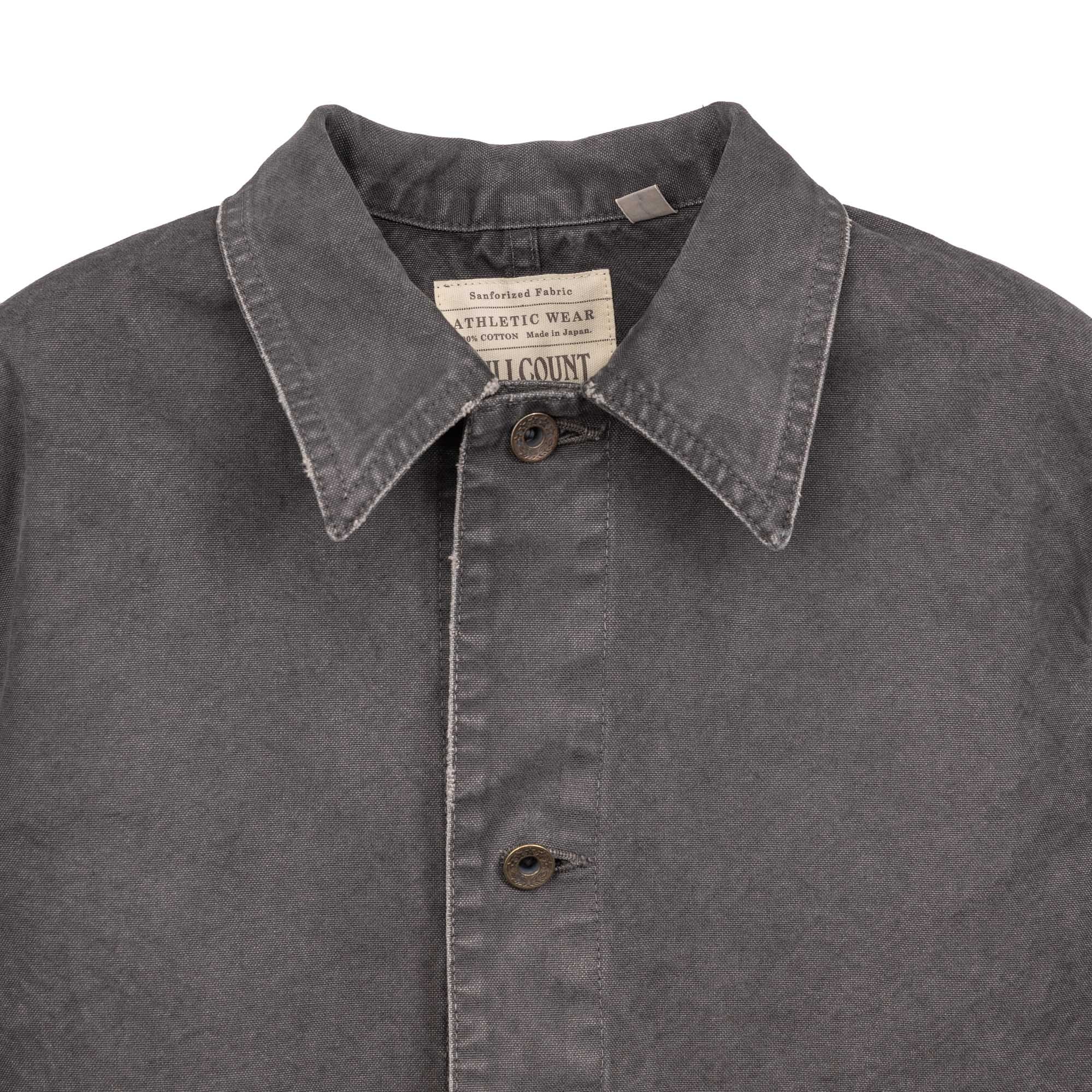 Full Count Tent Cloth Chore Jacket VE (Vintage Effect) Black-Jacket-Clutch Cafe