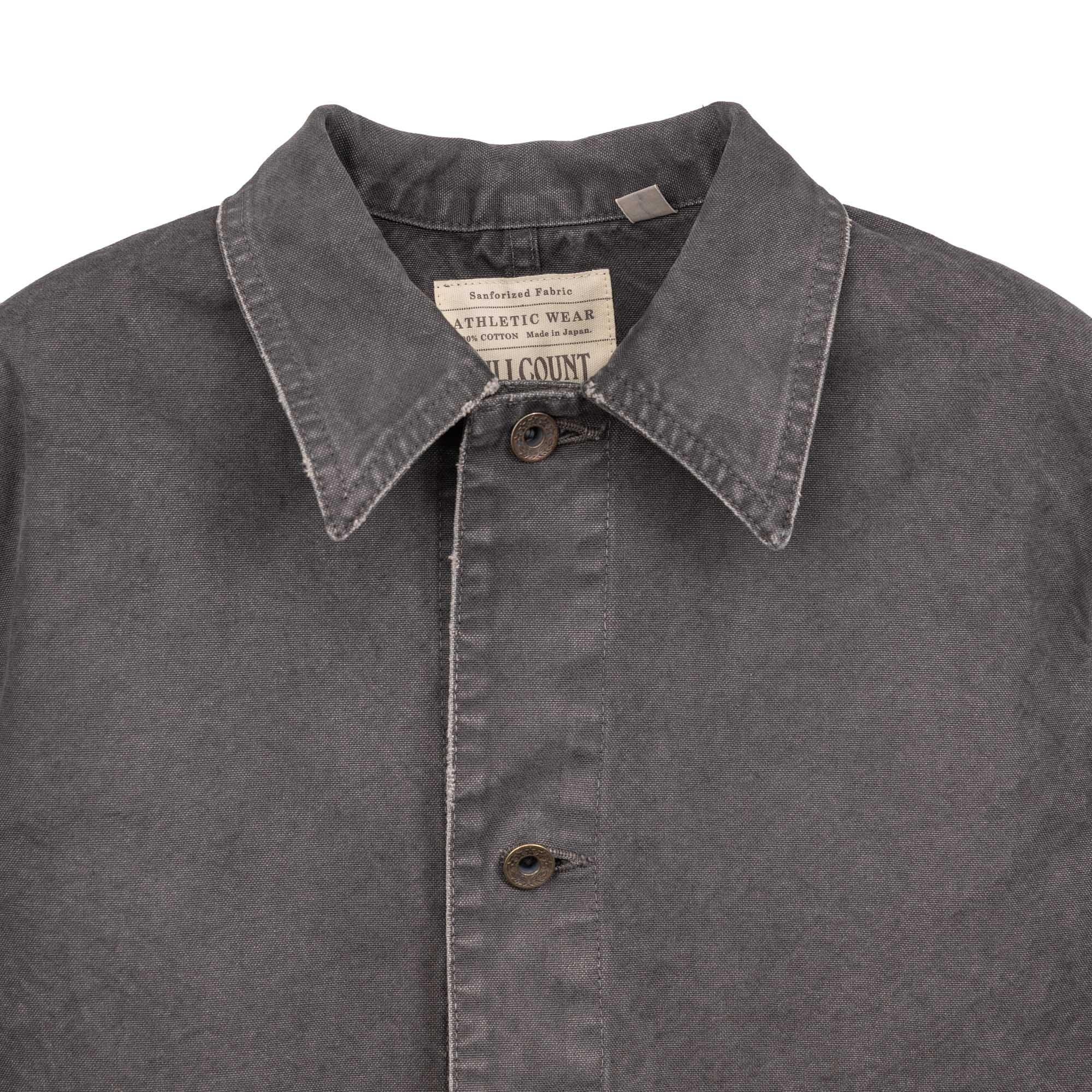 Full Count Tent Cloth Chore Jacket VE (Vintage Effect) Black-Jacket-Clutch Cafe