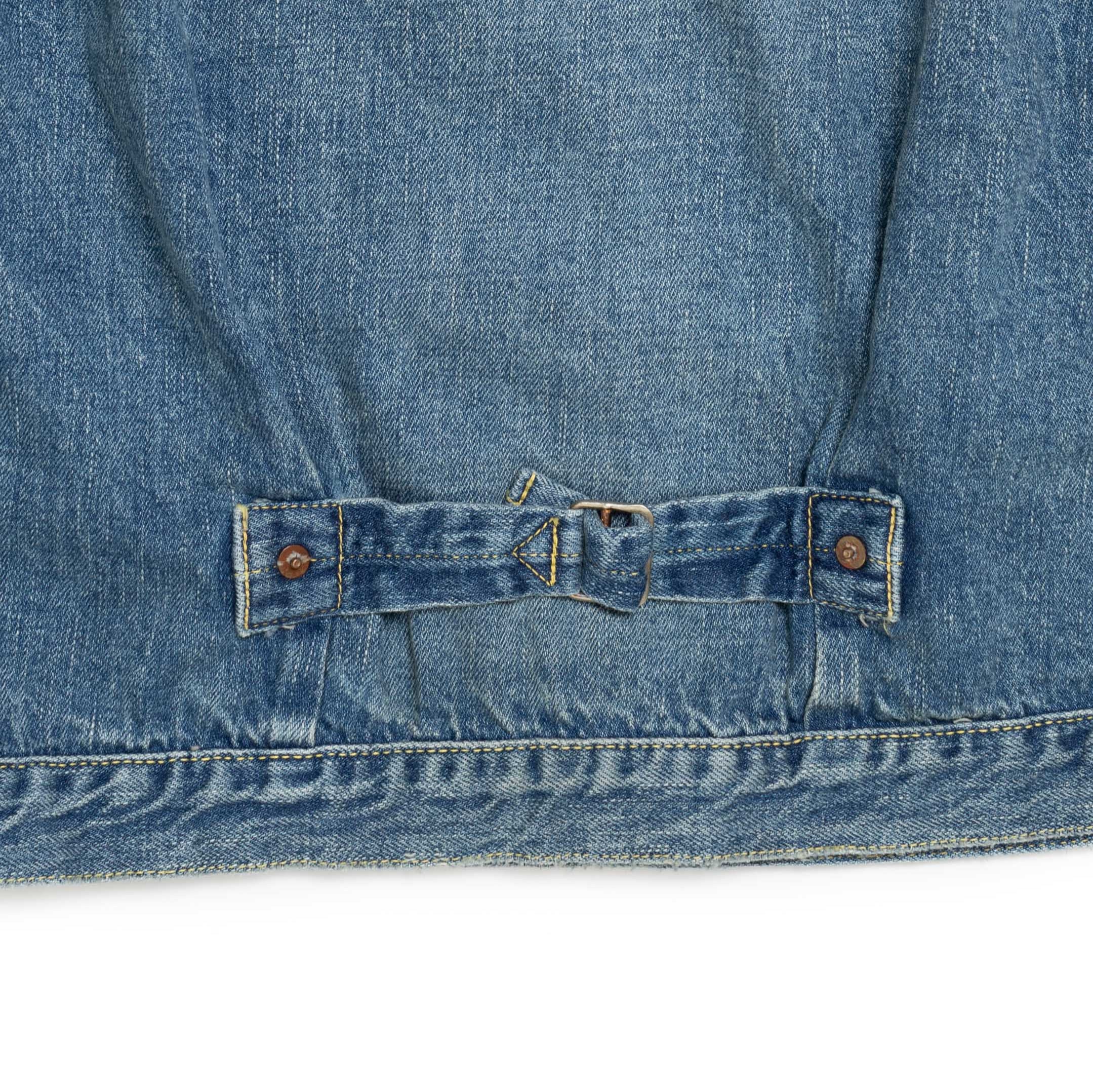 Full Count Type 1 Denim Jacket Dartford 'Super Smooth'-denim jacket-Clutch Cafe