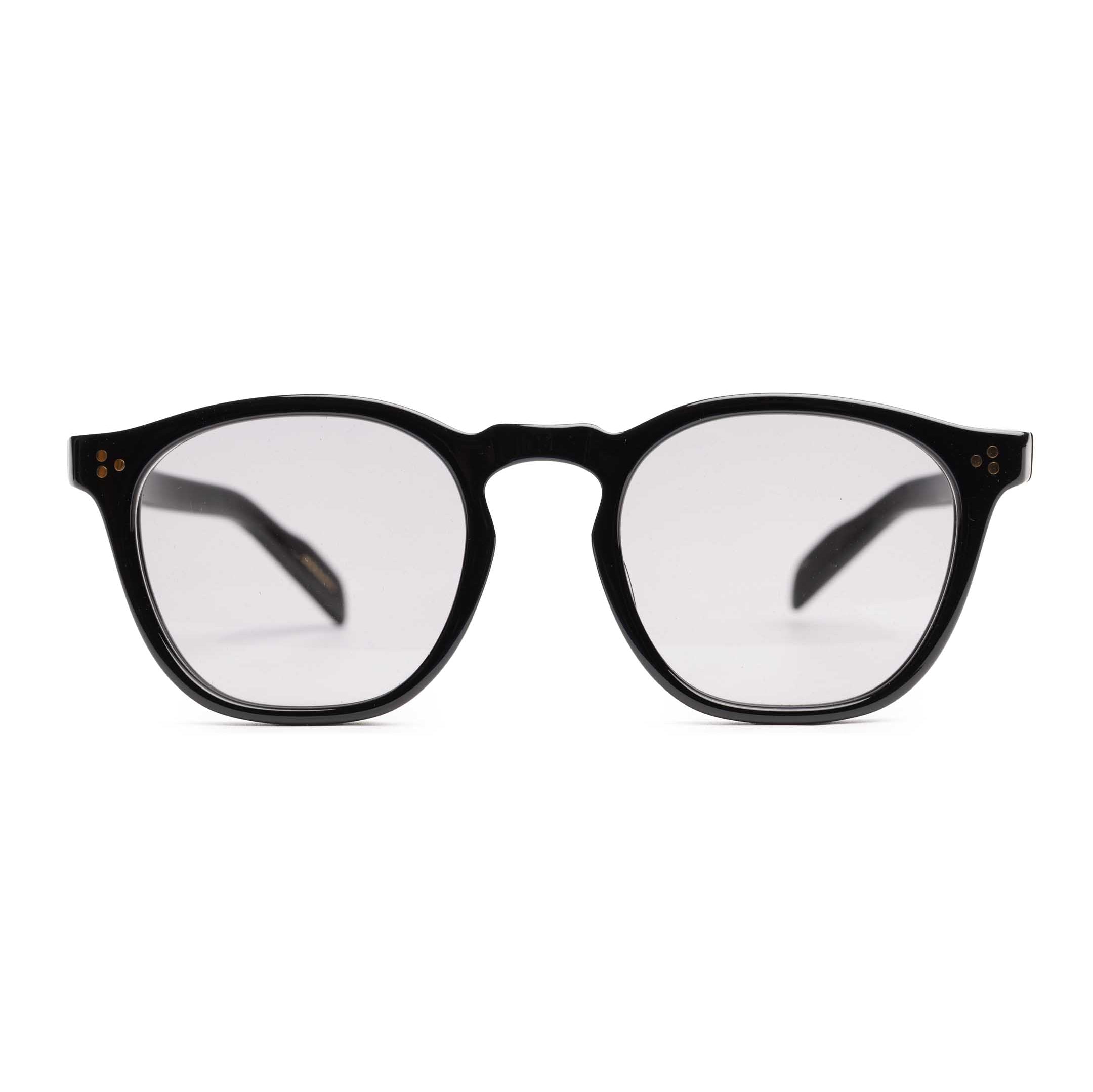 Full Count x Kaneko Optical 'Old Parisien' Sunglasses Black x Black-Sunglasses-Clutch Cafe
