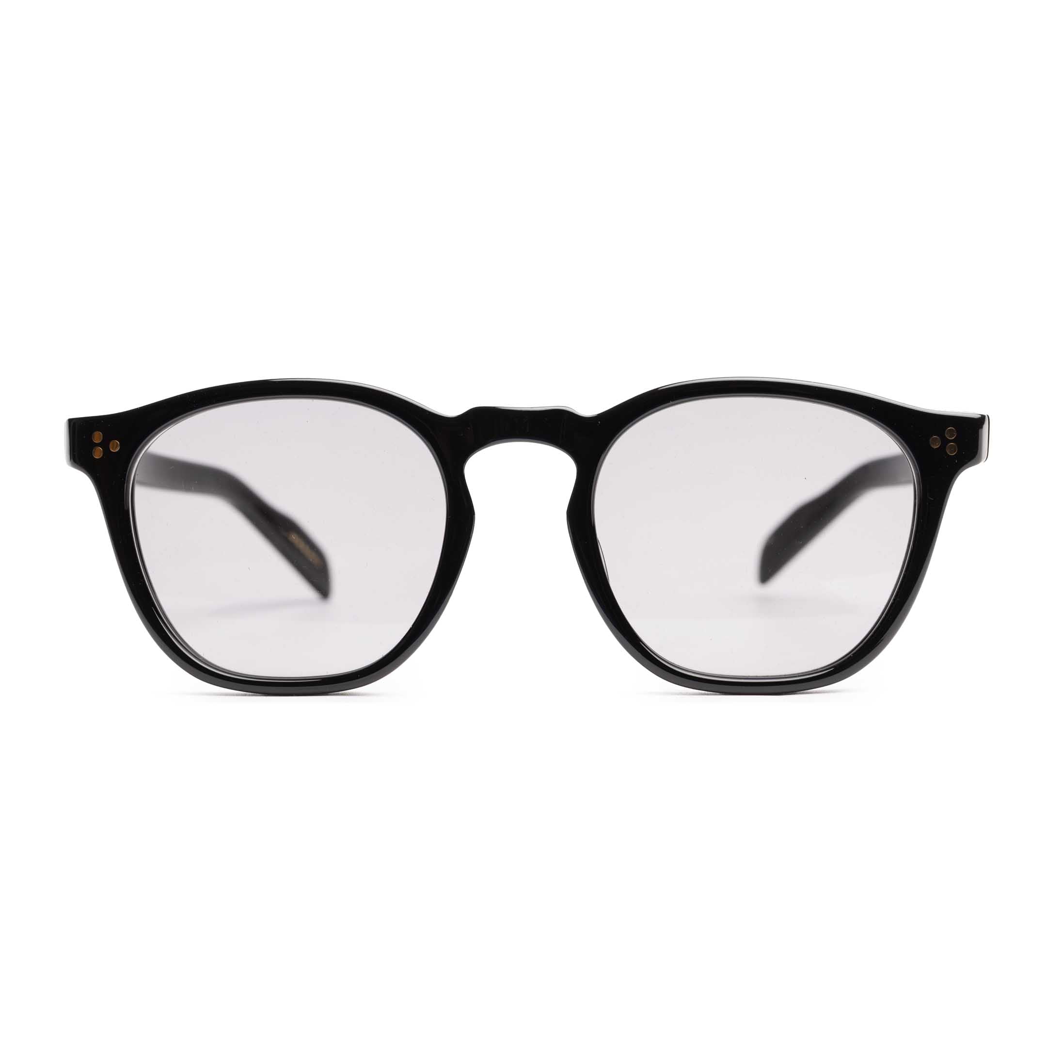 Full Count x Kaneko Optical 'Old Parisien' Sunglasses Black x Black-Sunglasses-Clutch Cafe