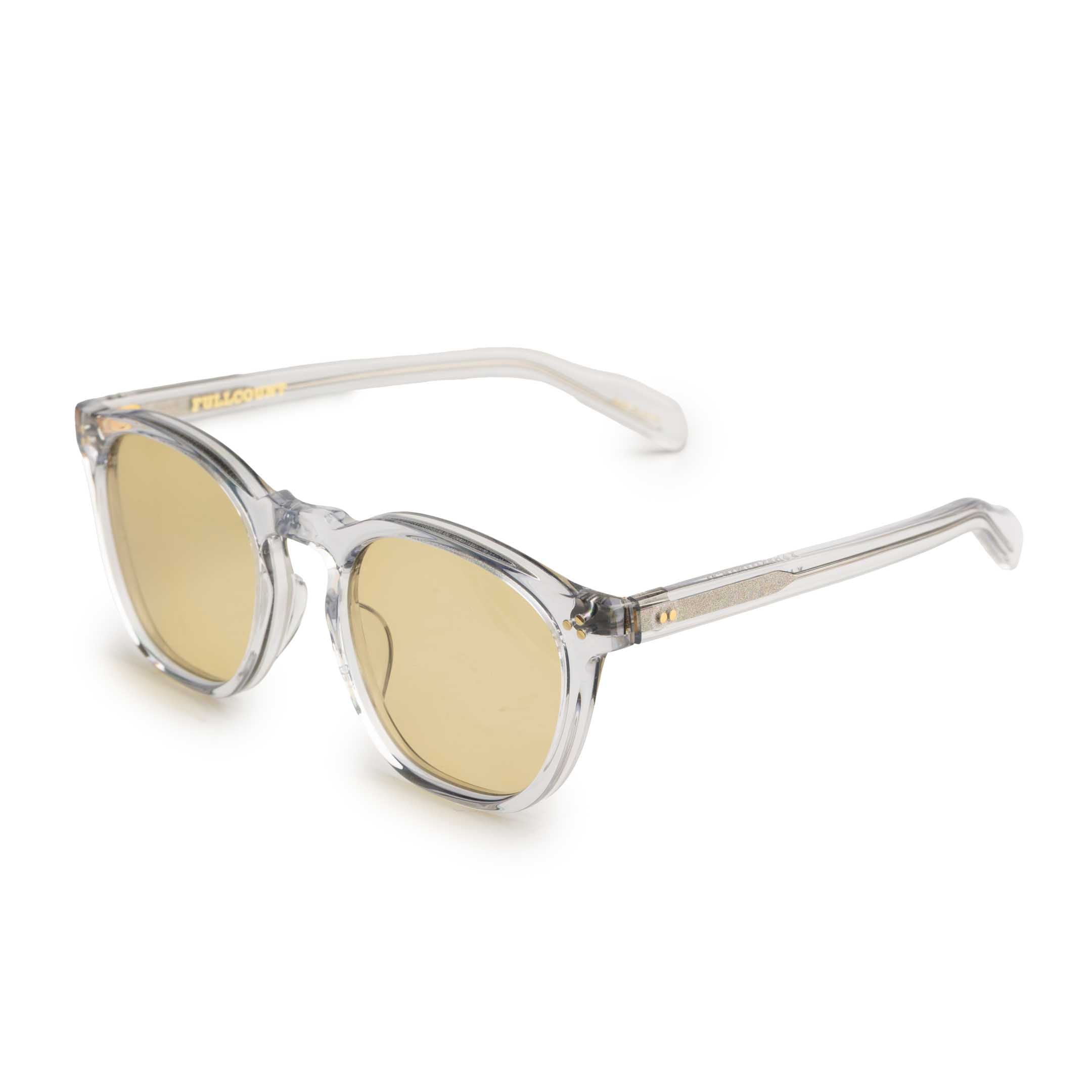 Full Count x Kaneko Optical 'Old Parisien' Sunglasses Clear/Blue-Sunglasses-Clutch Cafe