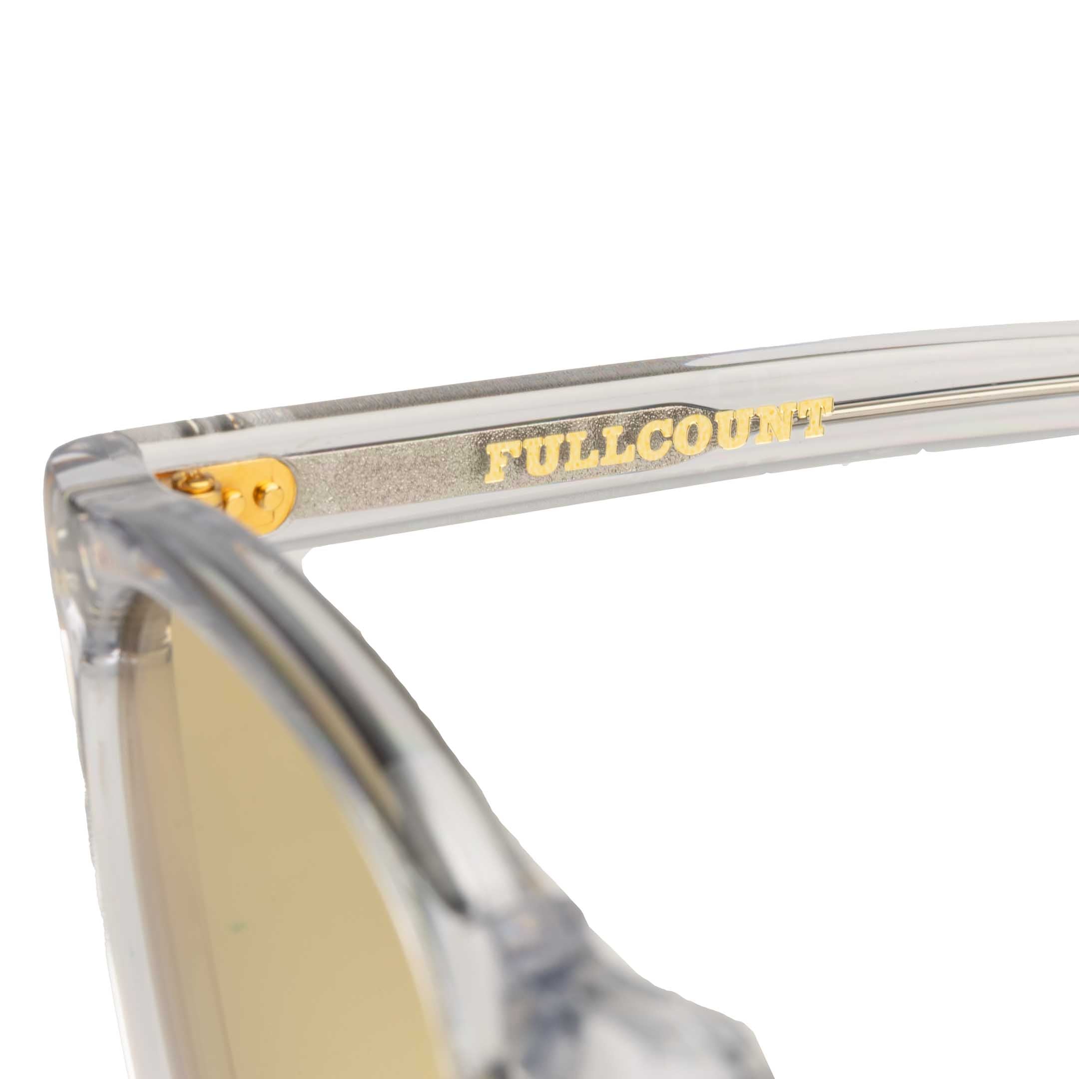 Full Count x Kaneko Optical 'Old Parisien' Sunglasses Clear/Blue-Sunglasses-Clutch Cafe