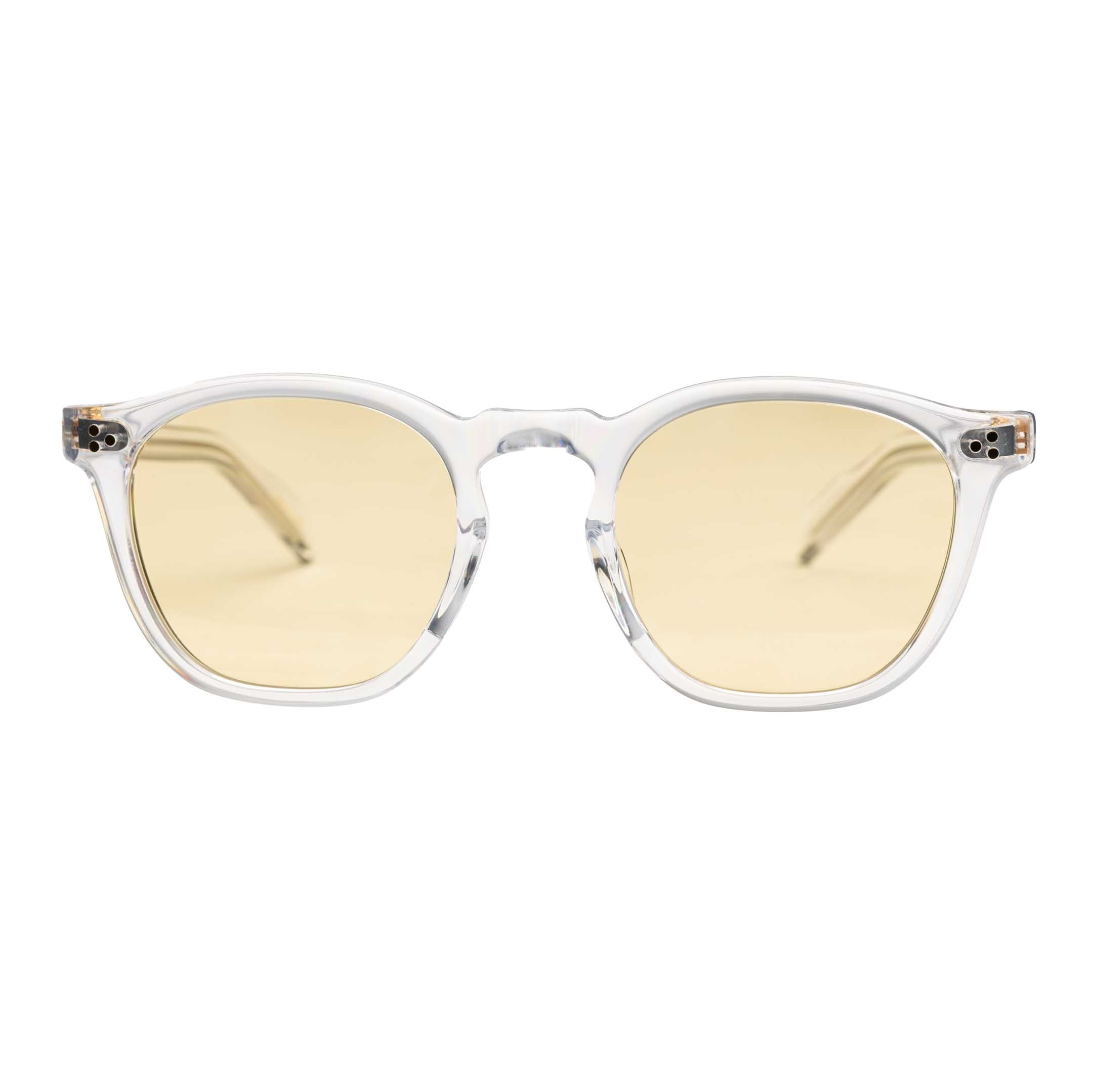 Full Count x Kaneko Optical 'Old Parisien' Sunglasses Clear/Blue-Sunglasses-Clutch Cafe