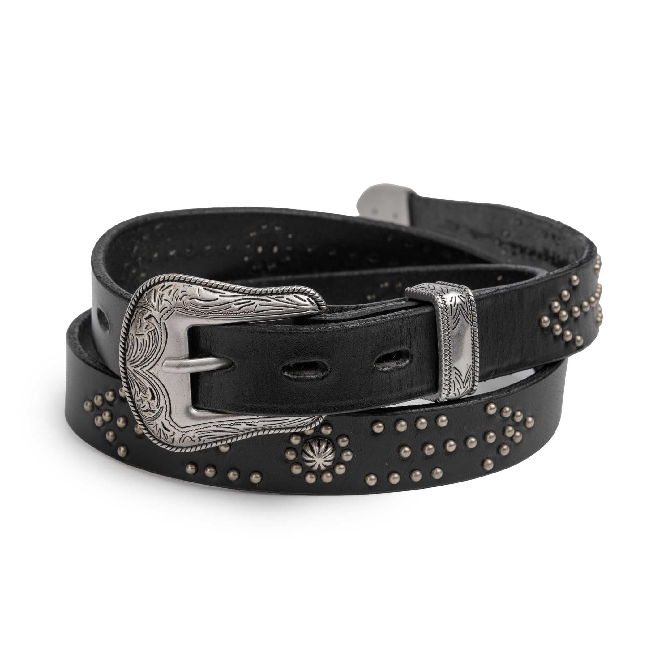 HTC Belt Western Narrow Born & Arrow Umbrella Belt Black-Belt-Clutch Cafe