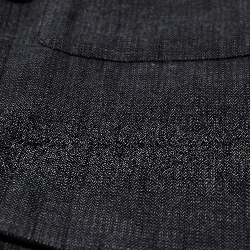 Haversack Atelier Coat Charcoal-Jacket-Clutch Cafe