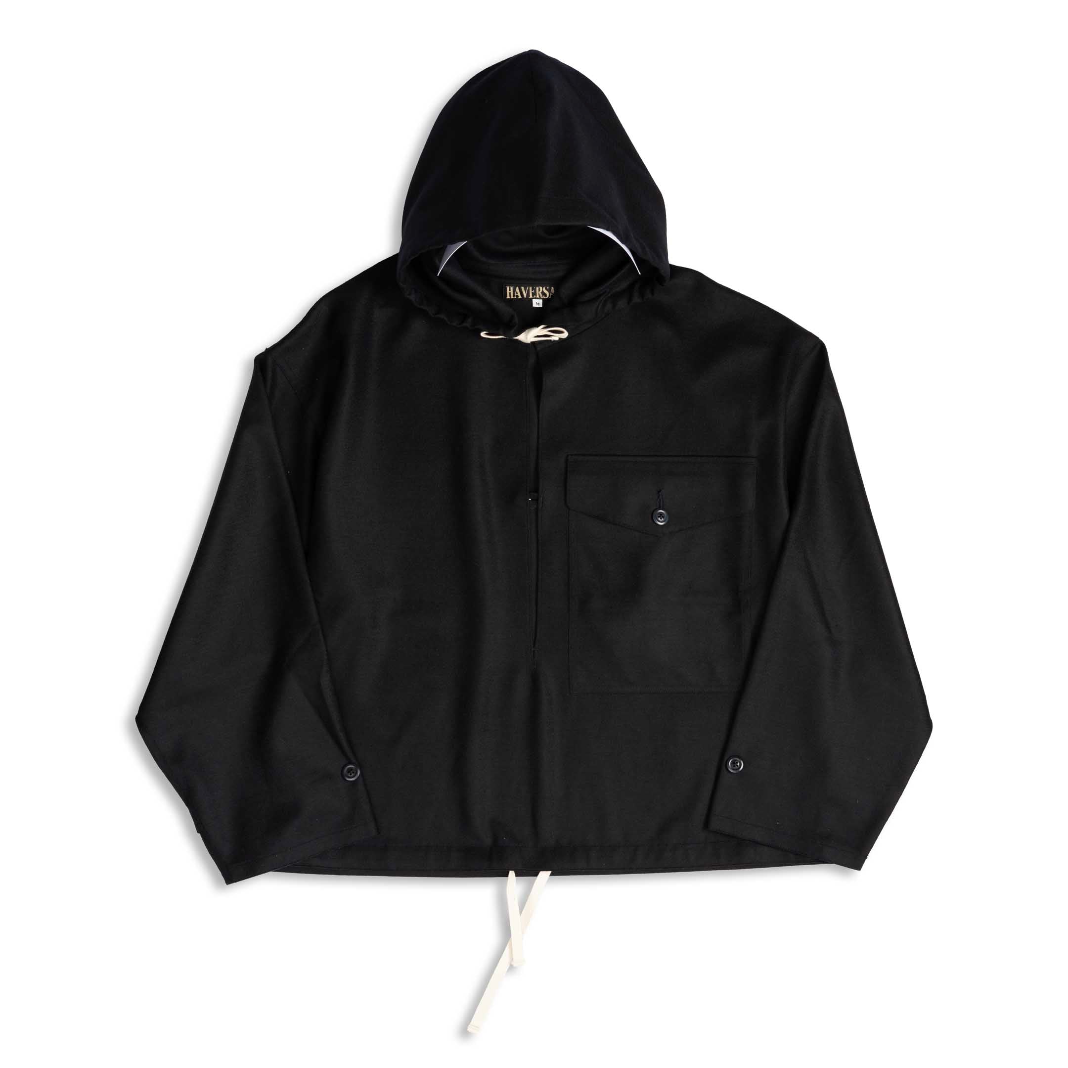 Haversack Balancer Knit Pullover Parka Navy-Jacket-Clutch Cafe