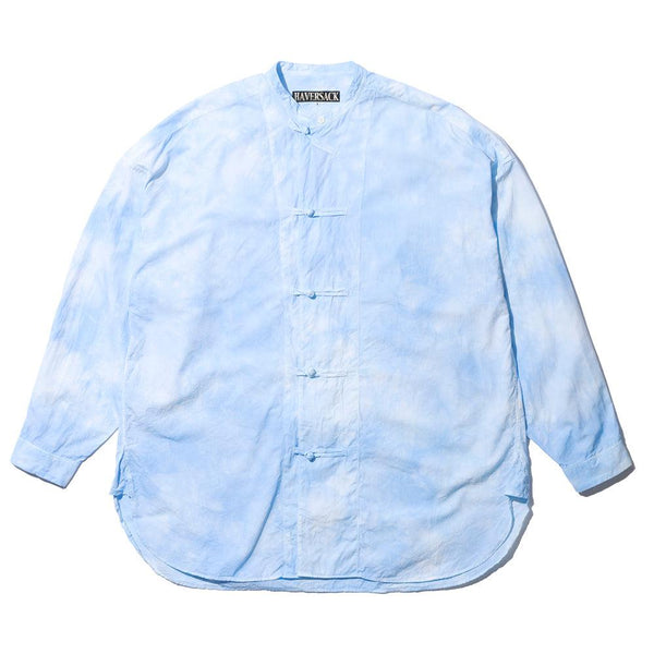 Haversack China Button Shirt Blue-Shirt-Clutch Cafe