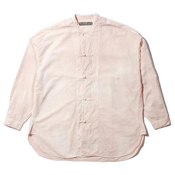 Haversack China Button Shirt Pink-Shirt-Clutch Cafe