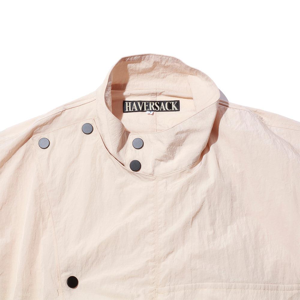 Haversack Gas Cape Coat Pink-Jacket-Clutch Cafe