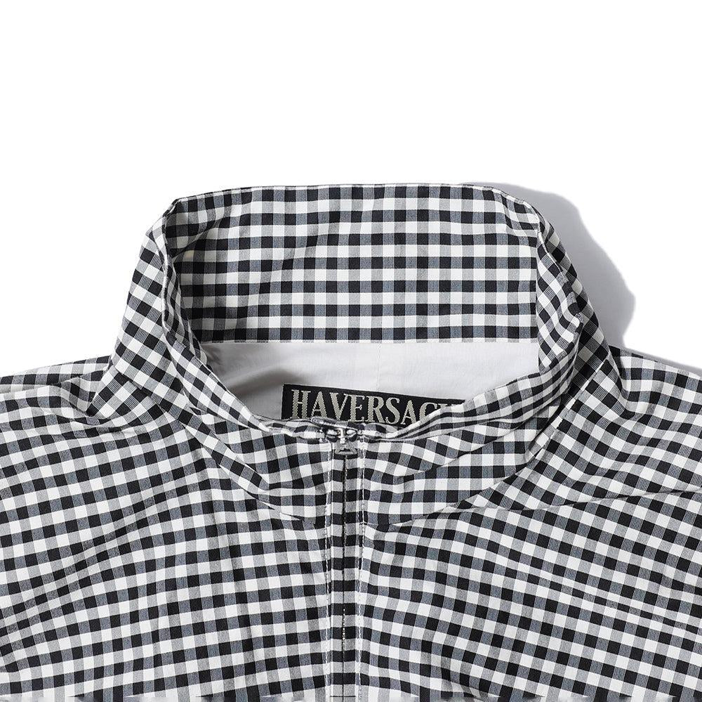 Haversack Gingham Smock Off White/Black-Jacket-Clutch Cafe