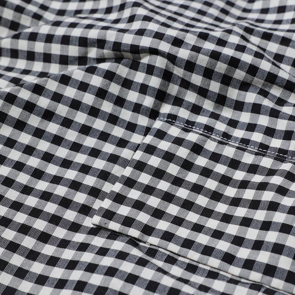Haversack Gingham Smock Off White/Black-Jacket-Clutch Cafe