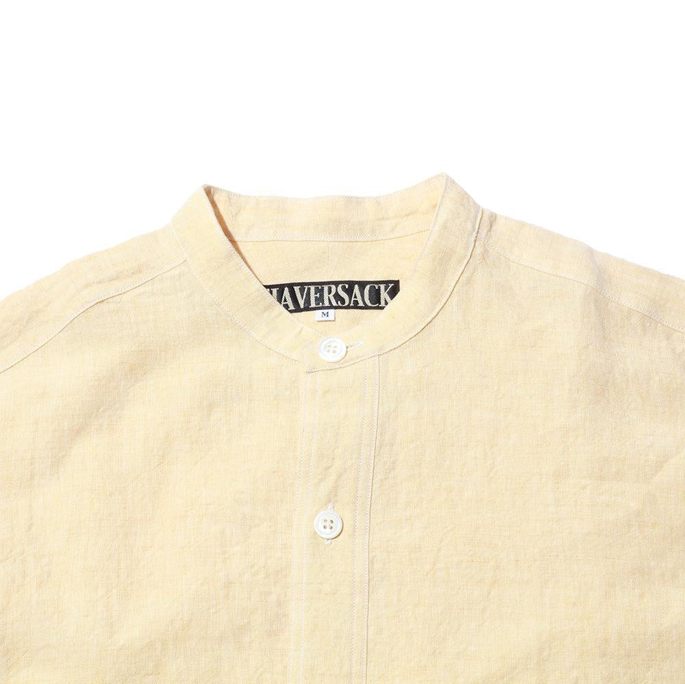 Haversack Linen Dungaree Pullover Shirt Mustard-Shirt-Clutch Cafe