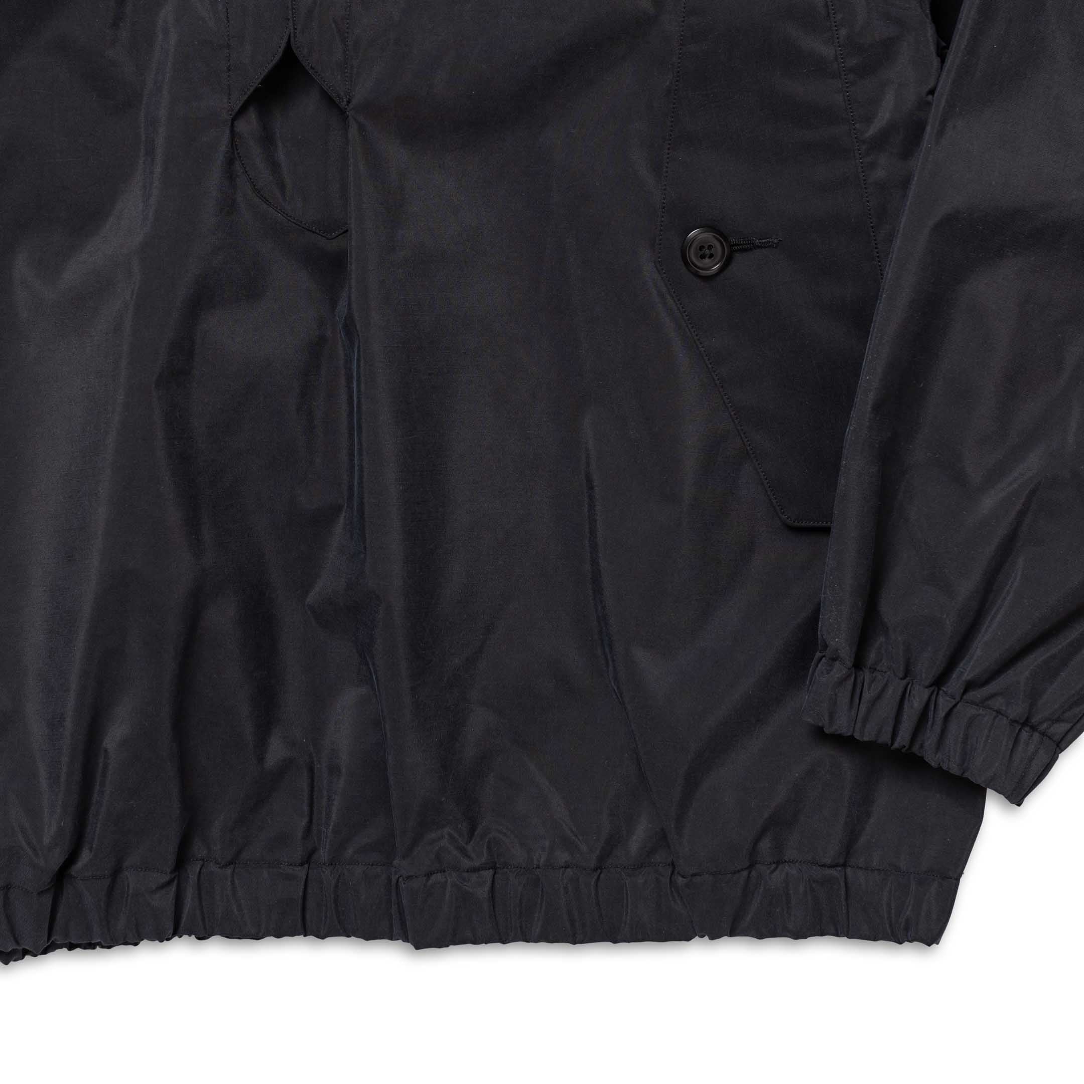 Haversack Silk Smock Black-Jacket-Clutch Cafe