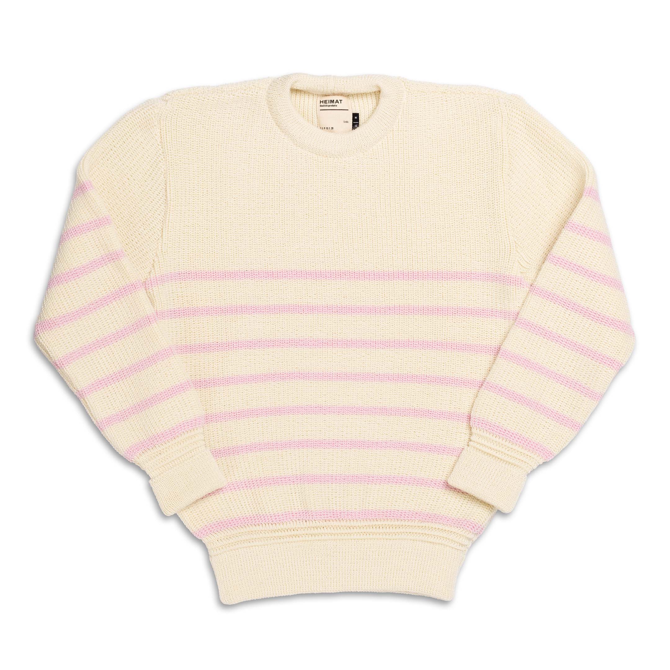 Heimat For Clutch Cafe Mariner Sweater Seashell/Pink-Knitwear-Clutch Cafe