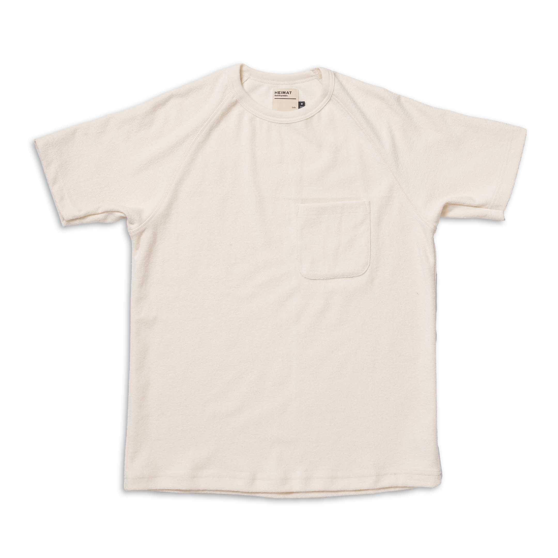 Heimat Frotee Terry T-Shirt Seashell-T-Shirt-Clutch Cafe