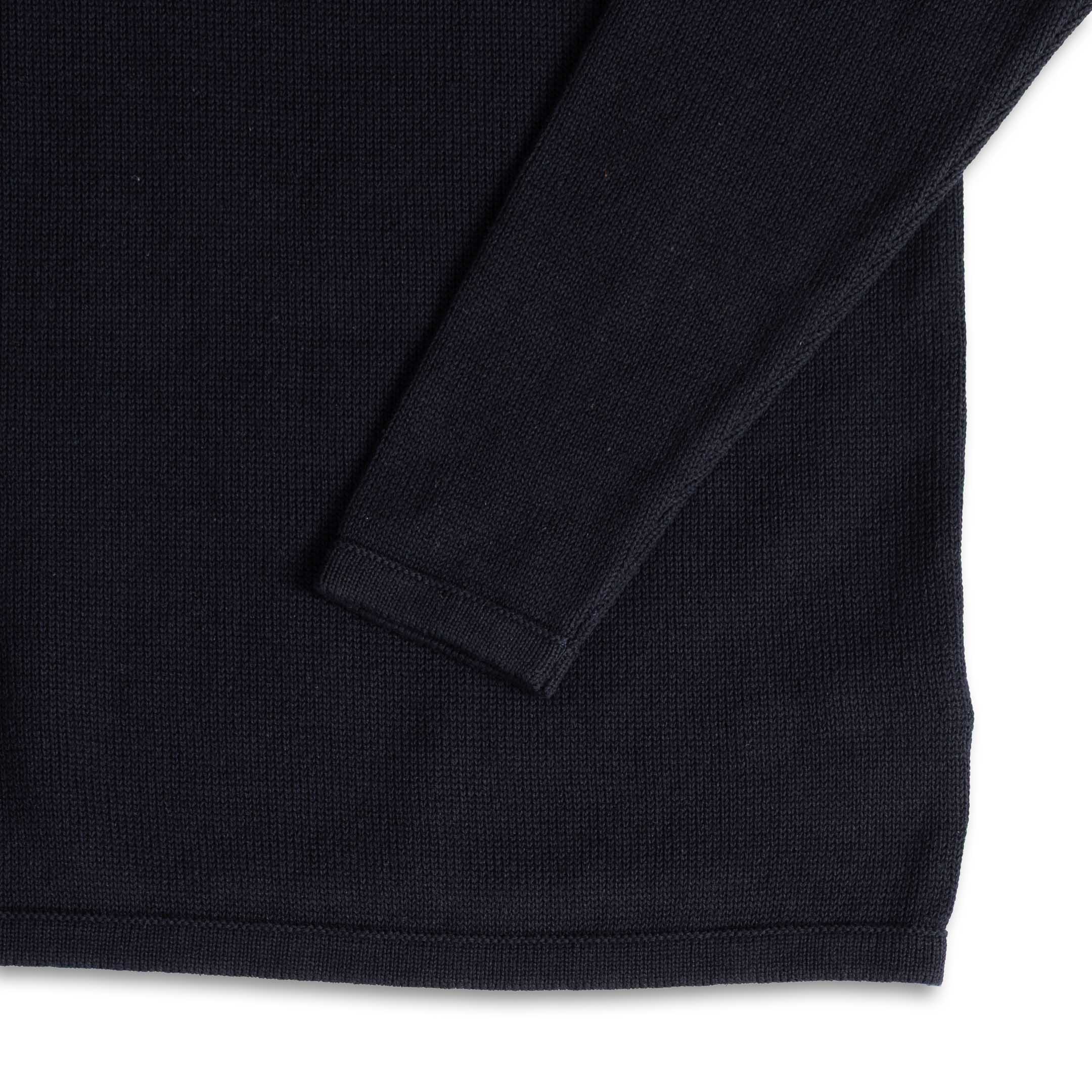 Heimat Harbour Sweater Cotton/Linen Ink-Knit-Clutch Cafe