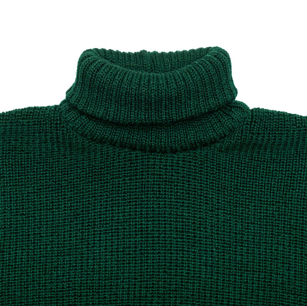 Heimat U-Boat Roll Neck Tannen Gruen-Sweater-Clutch Cafe
