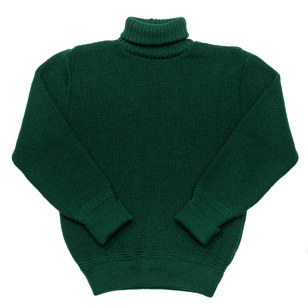 Heimat U-Boat Roll Neck Tannen Gruen-Sweater-Clutch Cafe