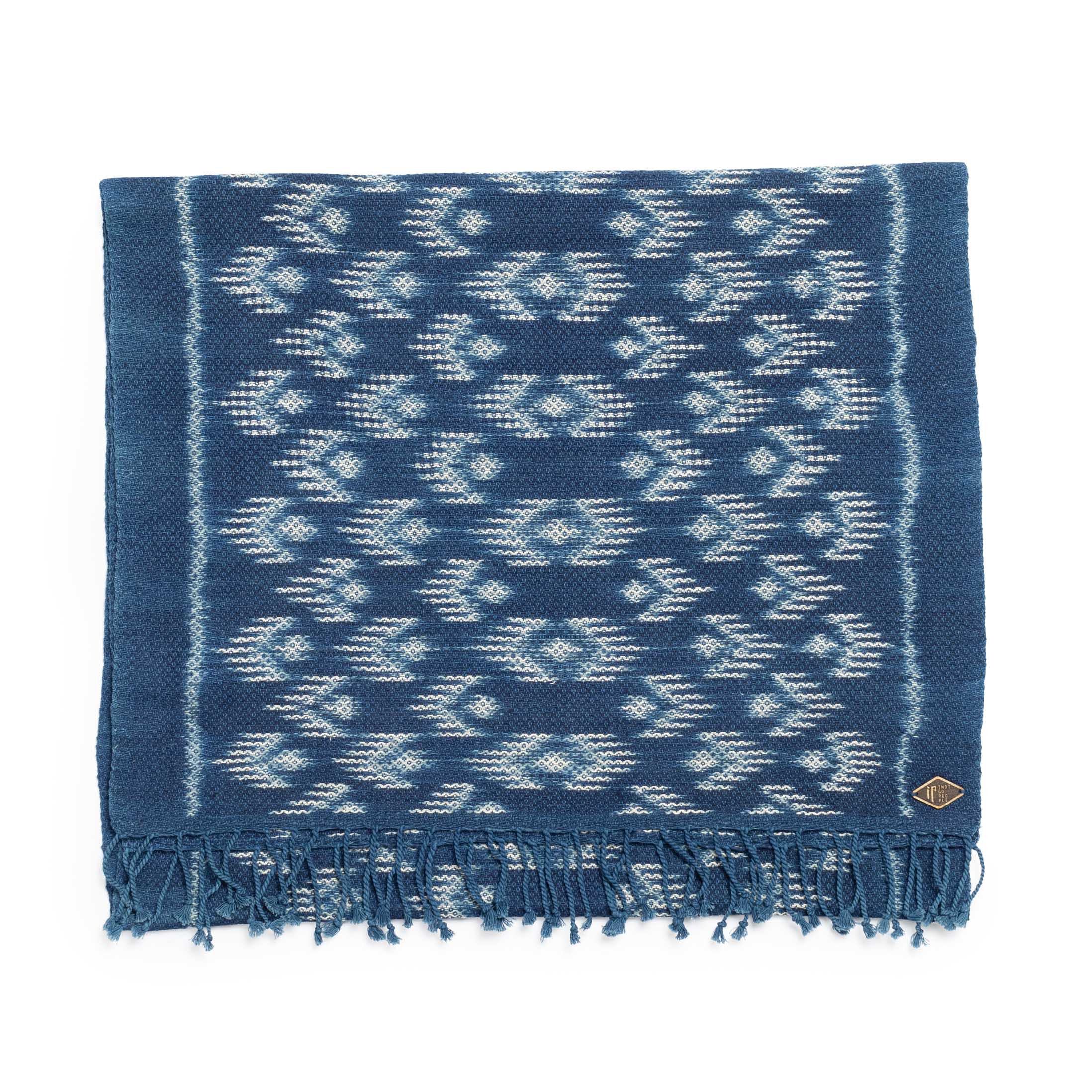 Indigo People Wing Scarf-Scarf-Clutch Cafe