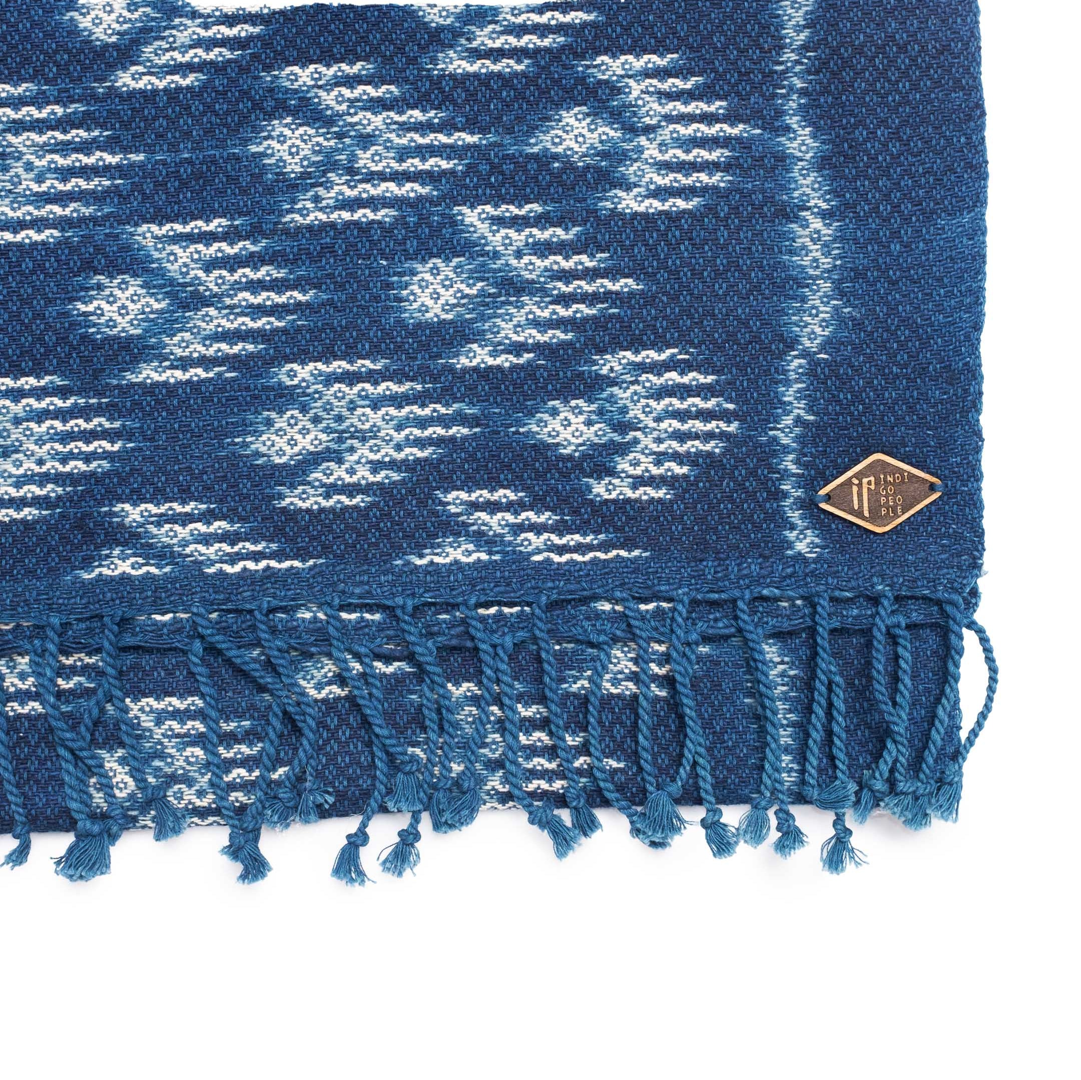Indigo People Wing Scarf-Scarf-Clutch Cafe