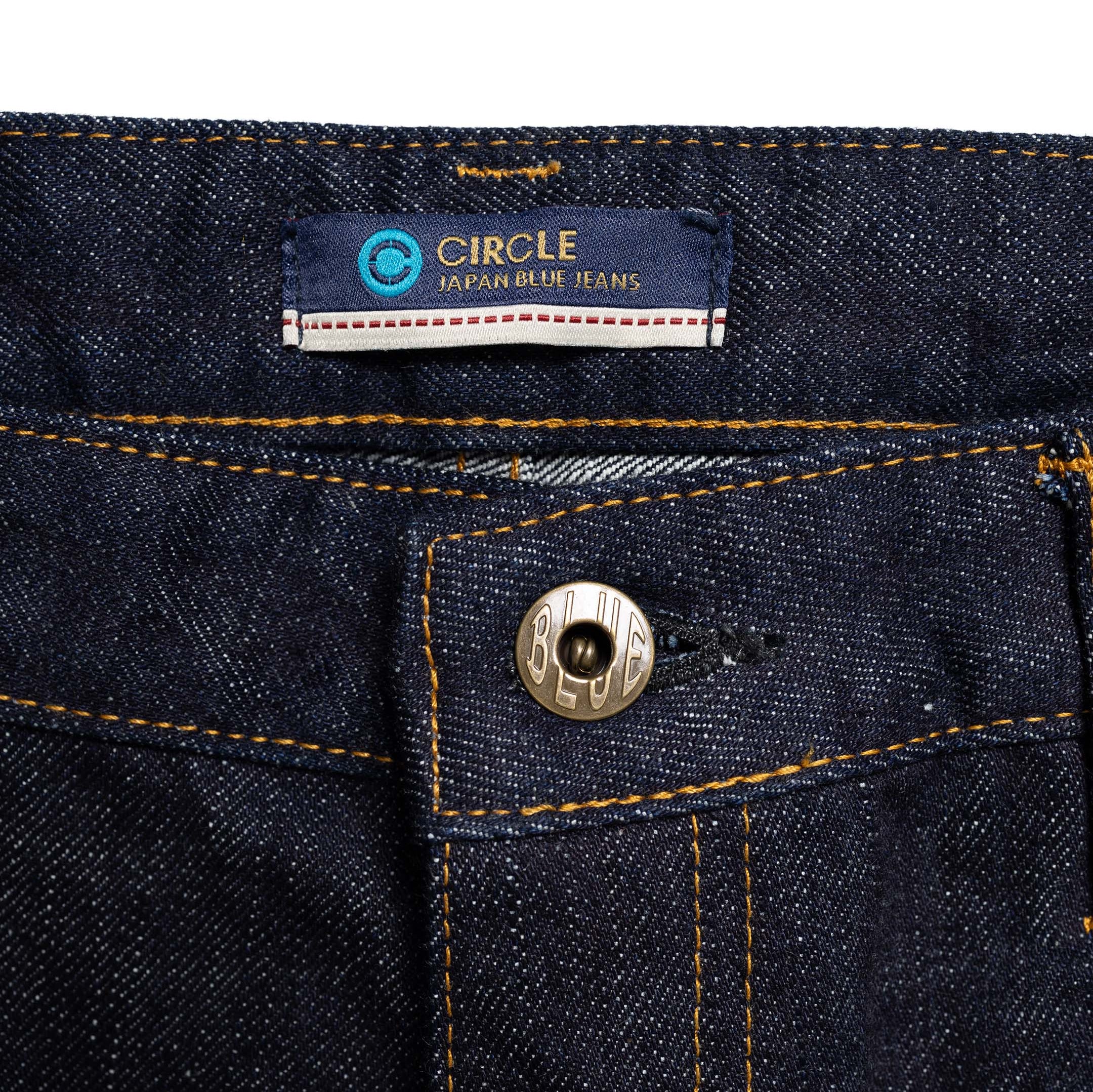 Japan Blue J301 14. 8 oz Denim Jean Indigo One Wash-Jean-Clutch Cafe-selvage denim-selfedge denim