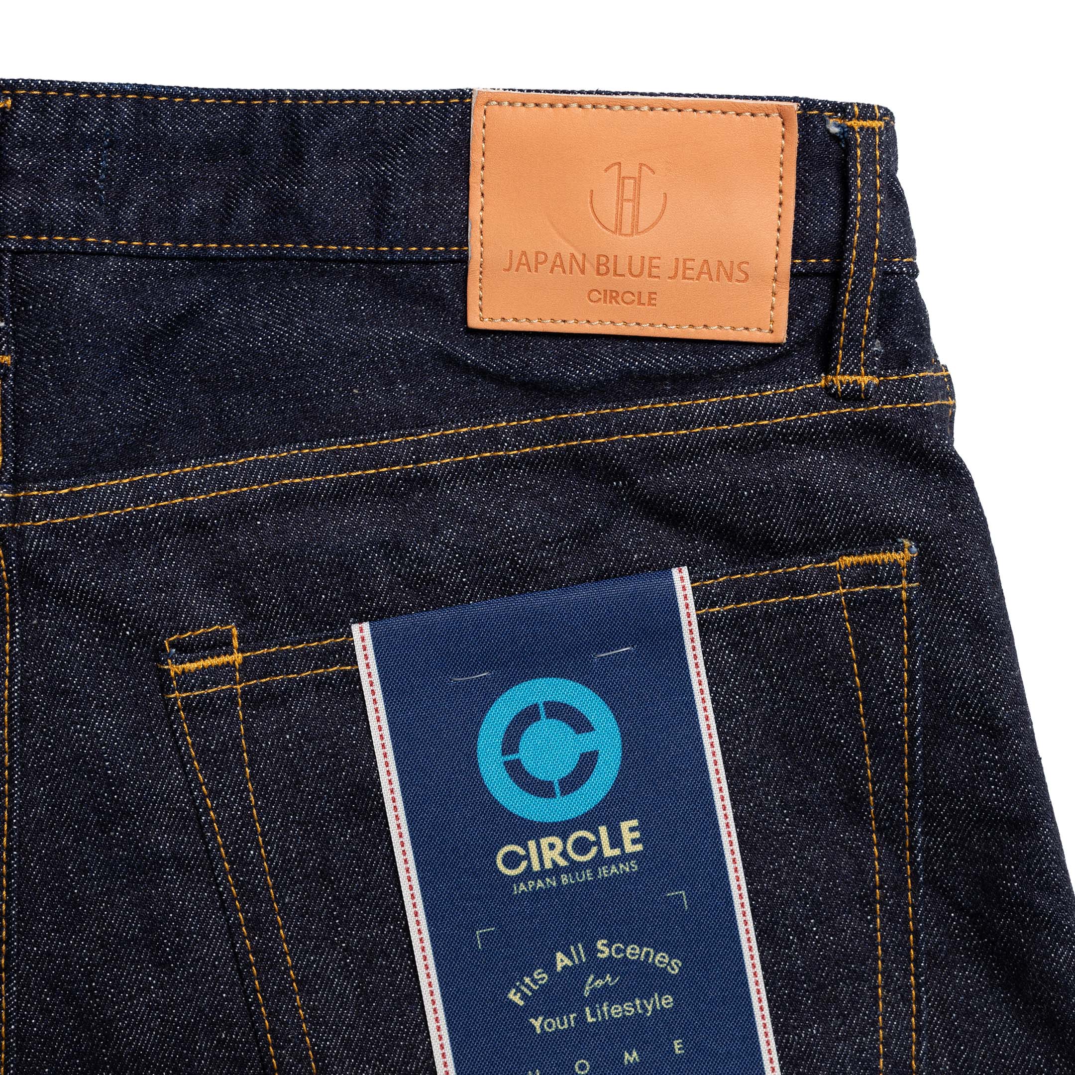 Japan Blue J301 14. 8 oz Denim Jean Indigo One Wash-Jean-Clutch Cafe-selvage denim-selfedge denim