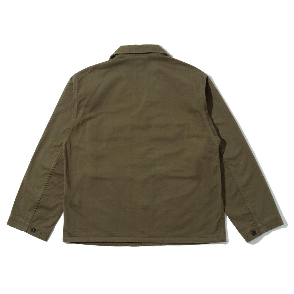 Jelado CM43 HBT Field Jacket Olive-Clutch Cafe