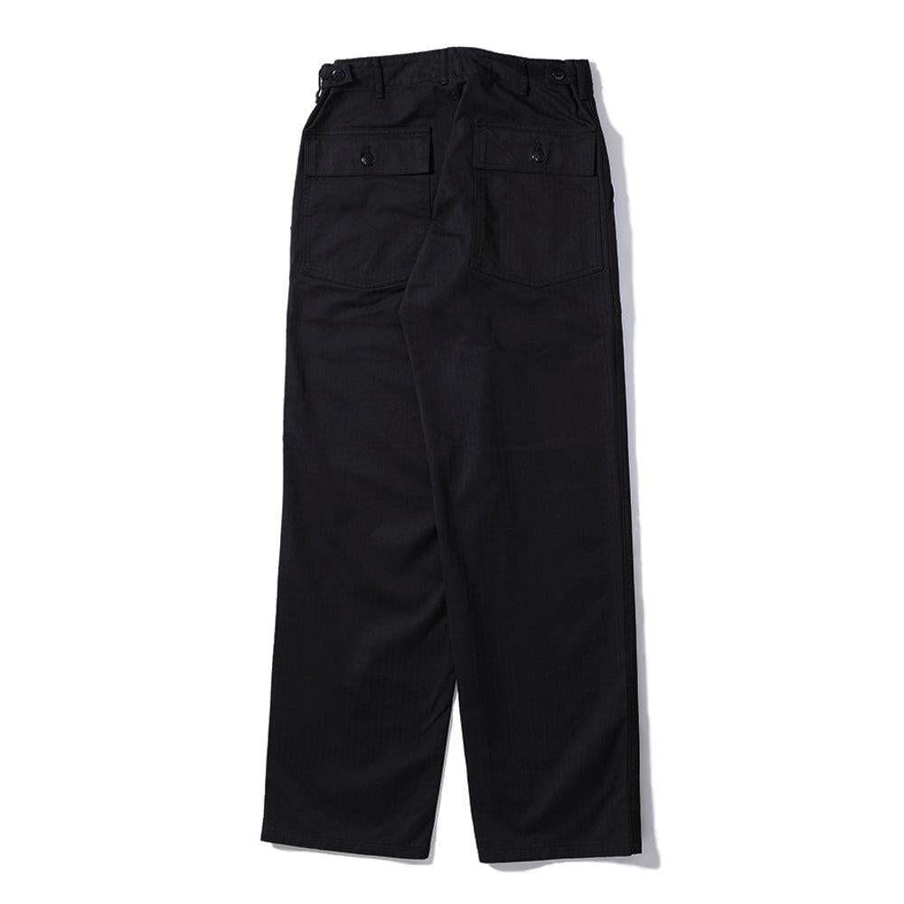 Jelado CM47 HBT Baker Pants Black-Trousers-Clutch Cafe