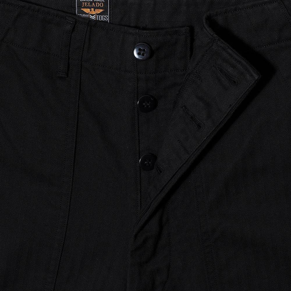 Jelado CM47 HBT Baker Pants Black-Trousers-Clutch Cafe