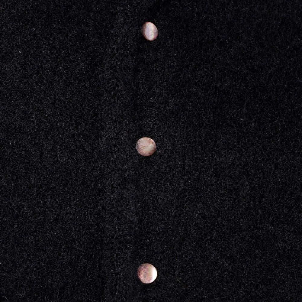 Jelado 'Cobain' Mohair Cardigan Black-cardigan-Clutch Cafe