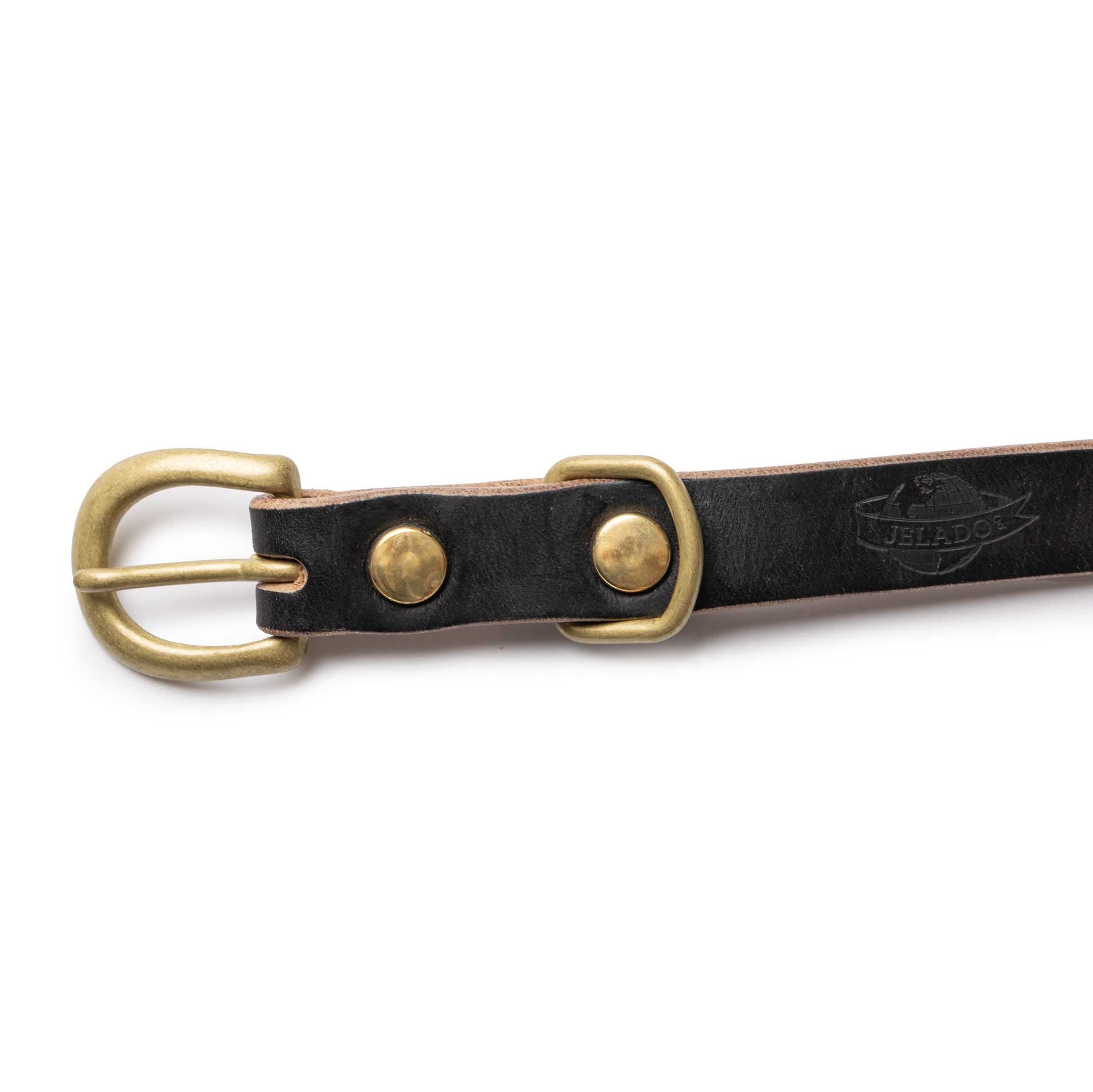 Jelado D Buckle CMXL Belt 16mm Black-Belt-Clutch Cafe