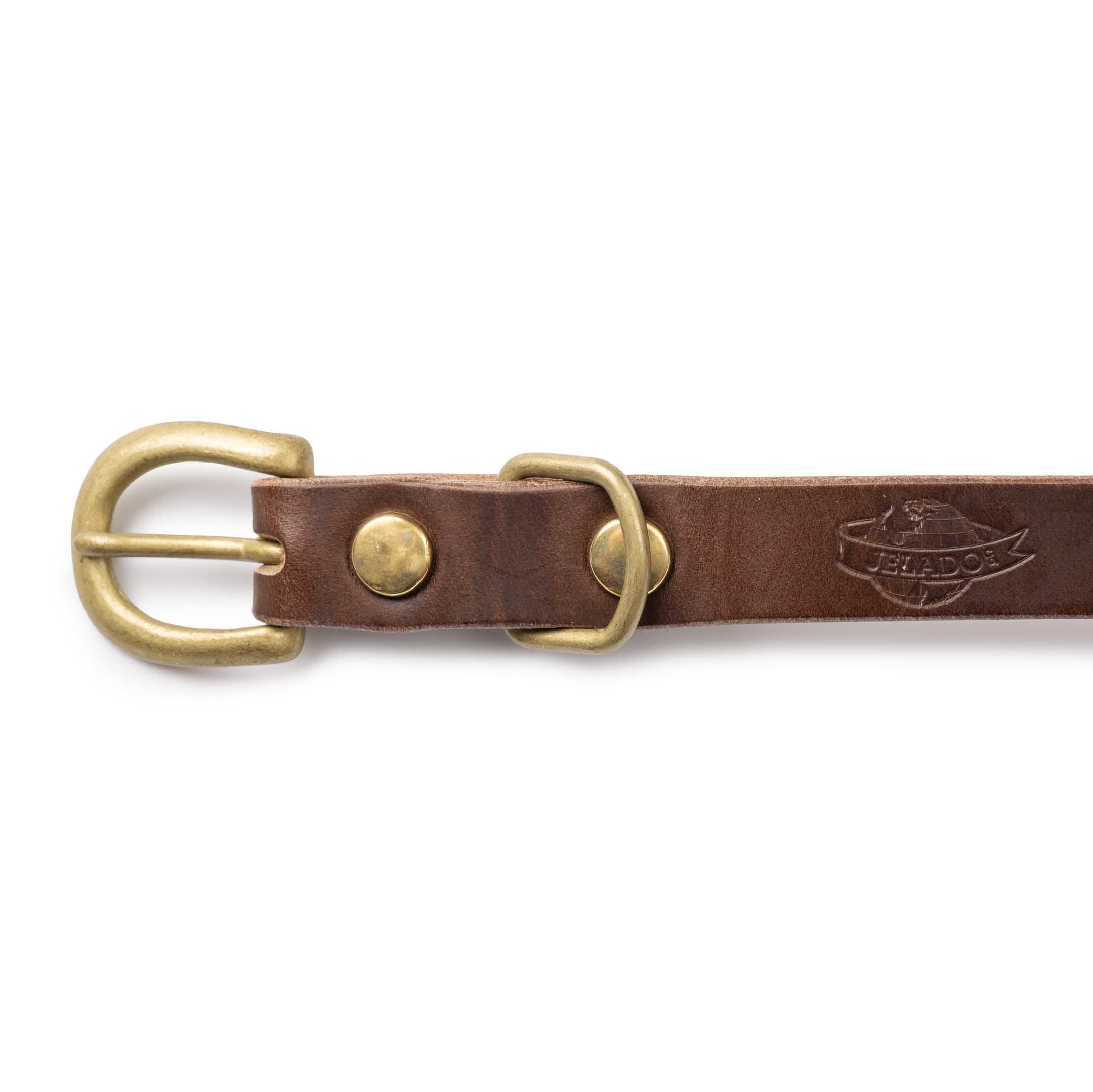 Jelado D Buckle CMXL Belt 16mm Brown-Belt-Clutch Cafe