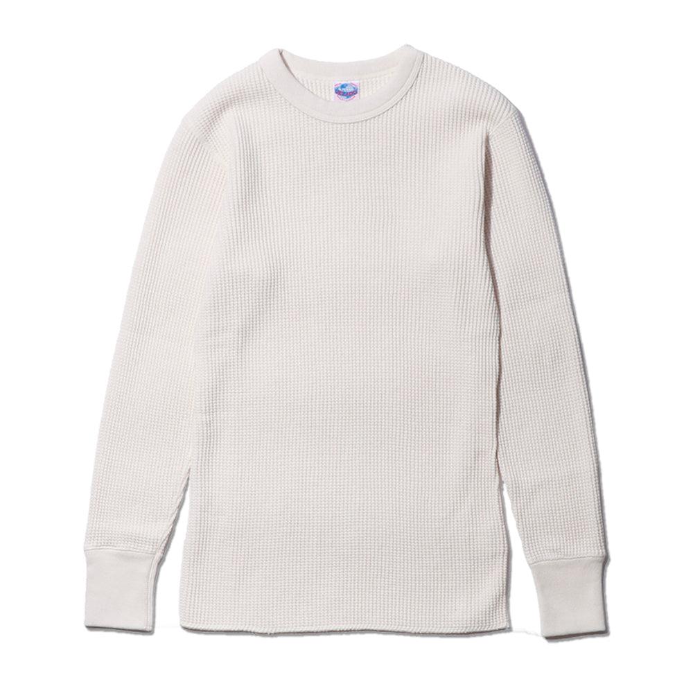 Jelado Mega Thermal Crew Neck Vanilla-Thermal Knit-Clutch Cafe