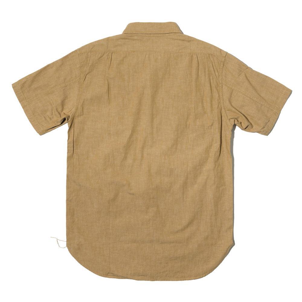 Jelado Officer Shirt S/S Khaki-Shirt-Clutch Cafe