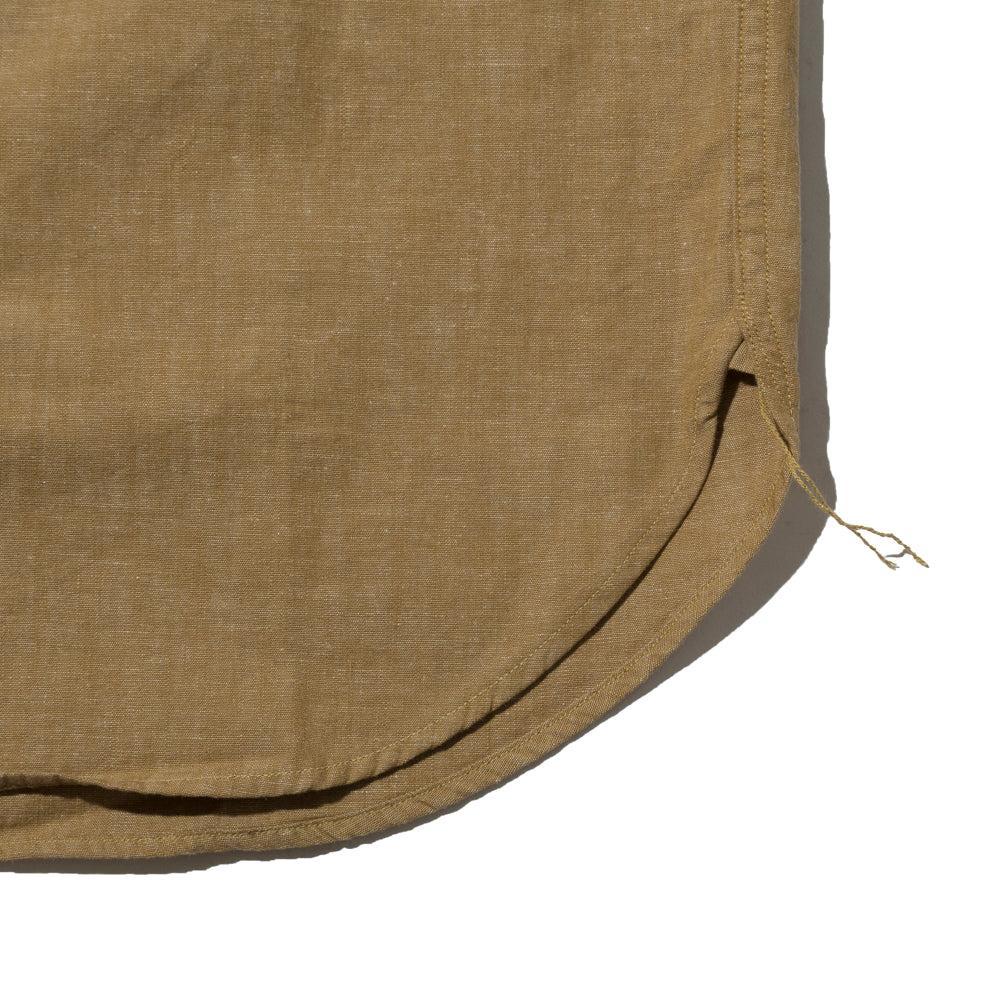 Jelado Officer Shirt S/S Khaki-Shirt-Clutch Cafe