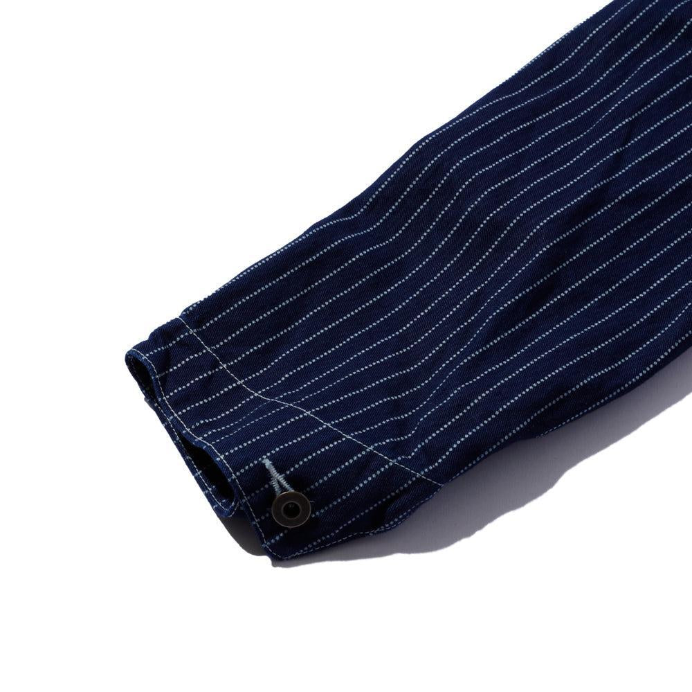 Jelado Steelbeam Coat Wabash Indigo Stripe-Jacket-Clutch Cafe