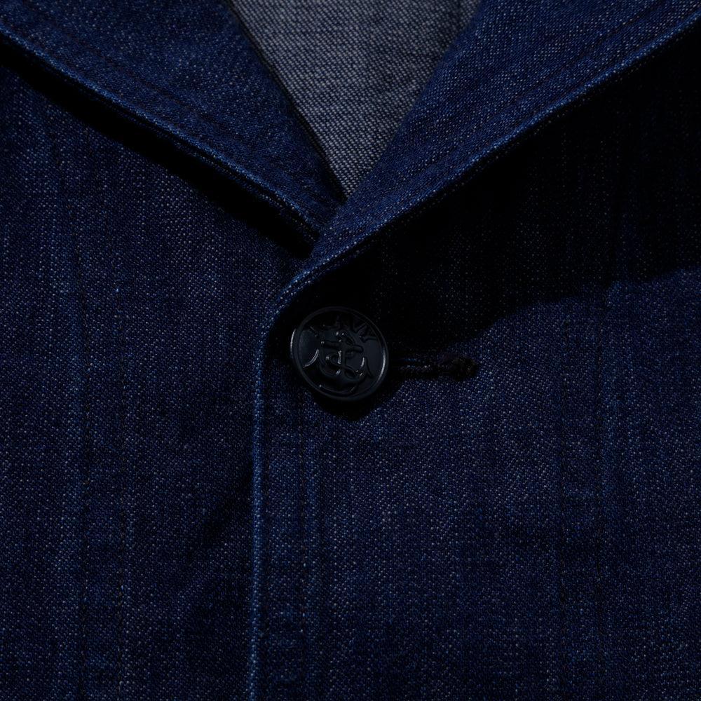 Jelado US Navy Dungaree Jumper Indigo-Jacket-Clutch Cafe