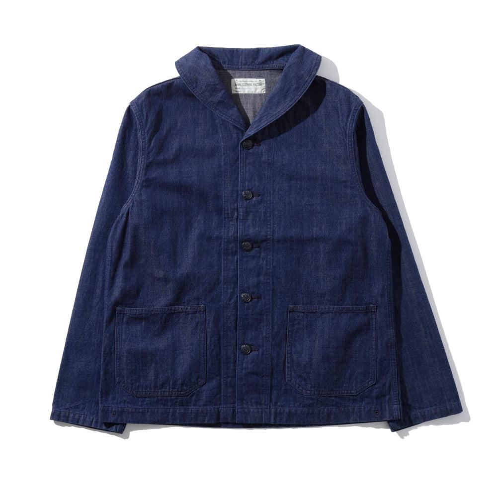 Jelado US Navy Dungaree Jumper Indigo-Jacket-Clutch Cafe