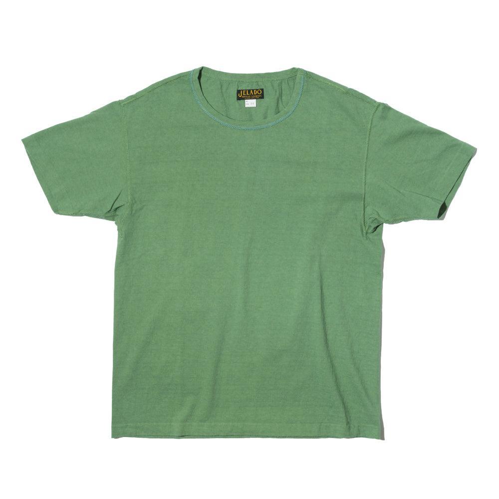 Jelado USMC Loopwheel T-shirt Marine Green-T-shirt-Clutch Cafe
