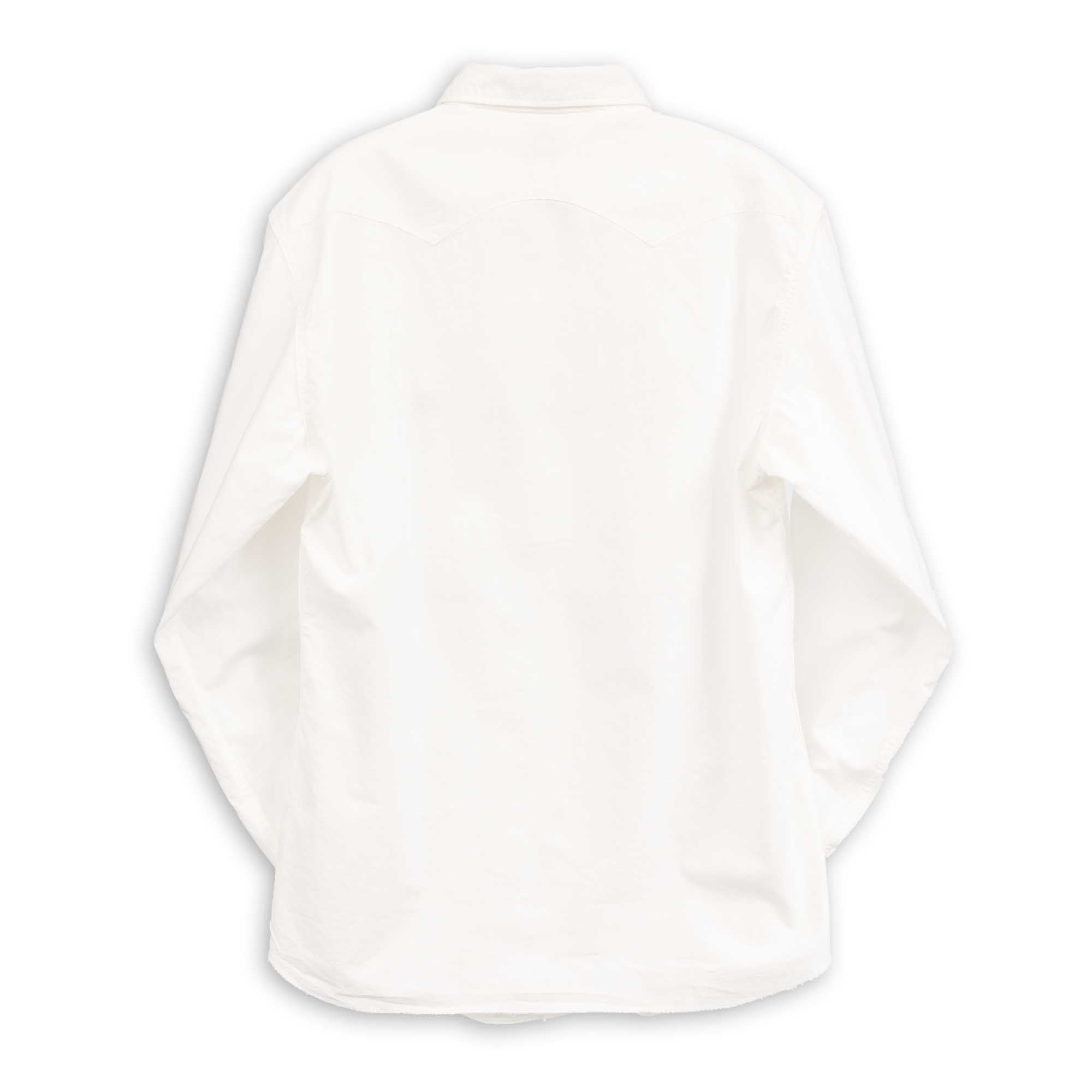 Jelado Vaquero Chambray Western Shirt White-Shirts-Clutch Cafe