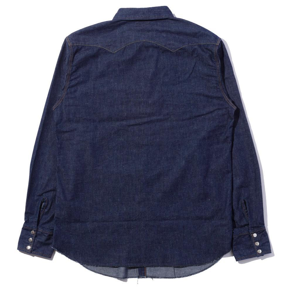 Jelado Vaquero Denim Western Shirt Indigo-Shirts-Clutch Cafe