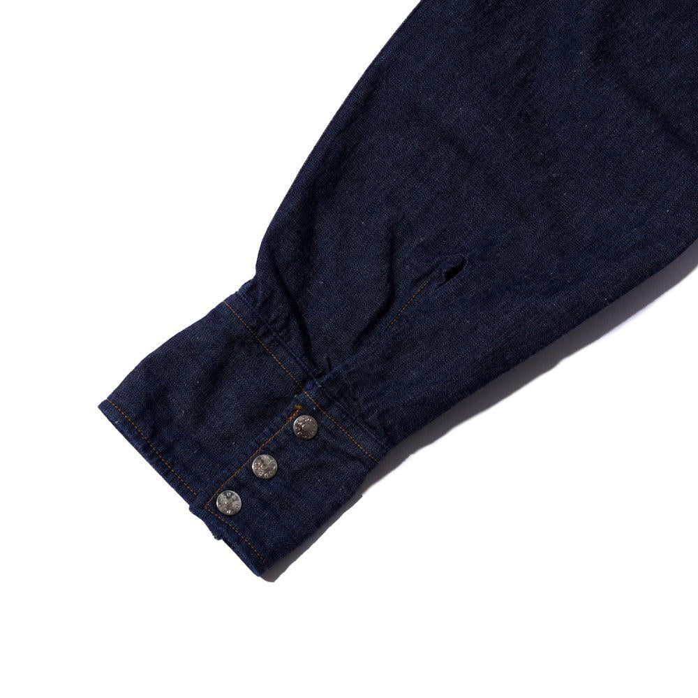 Jelado Vaquero Denim Western Shirt Indigo-Shirts-Clutch Cafe