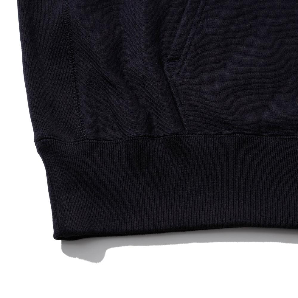 Jelado Warmup Reverse Weave Hooded Sweatshirt Black-Hooded Sweatshirt-Clutch Cafe