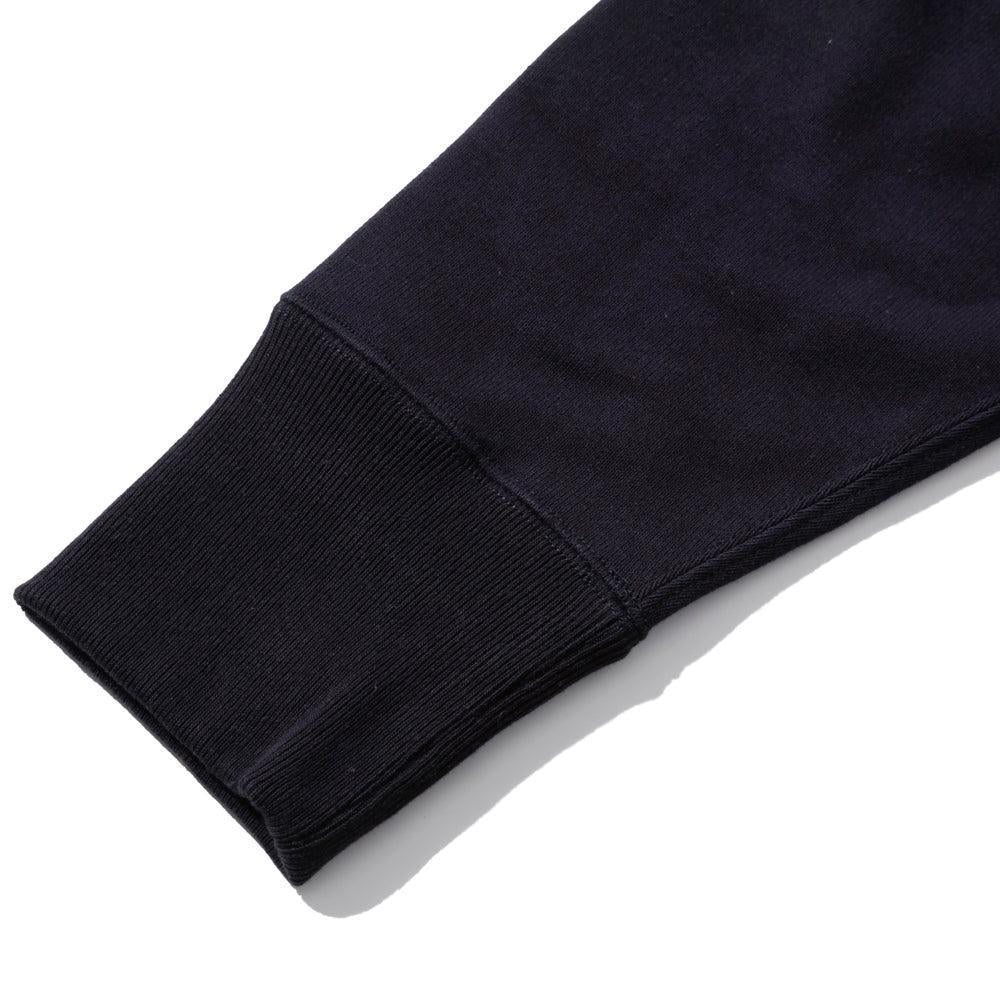 Jelado Warmup Reverse Weave Hooded Sweatshirt Black-Hooded Sweatshirt-Clutch Cafe