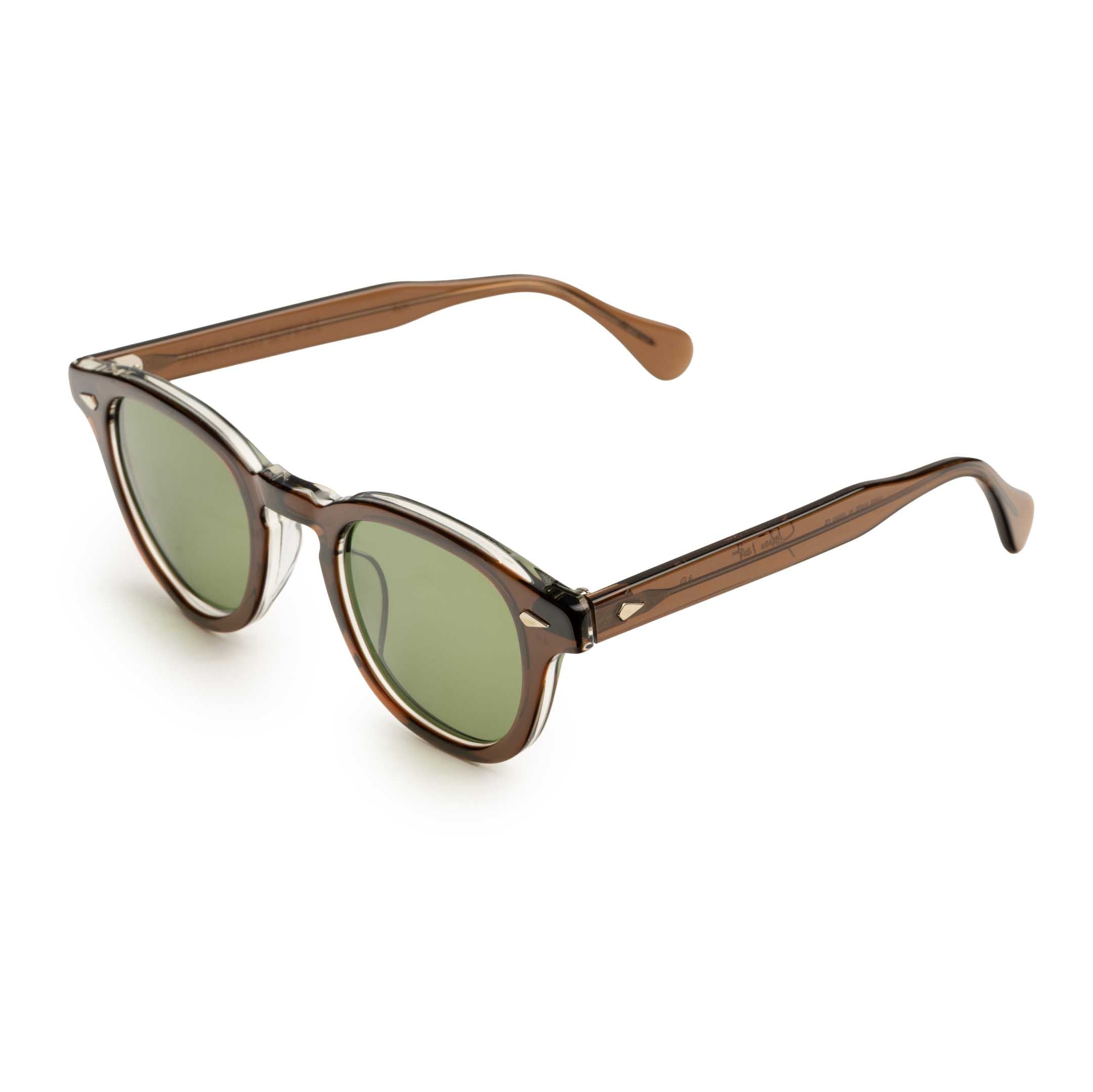 Julius Tart Optical AR Brown Crystal II-Sunglasses-Clutch Cafe