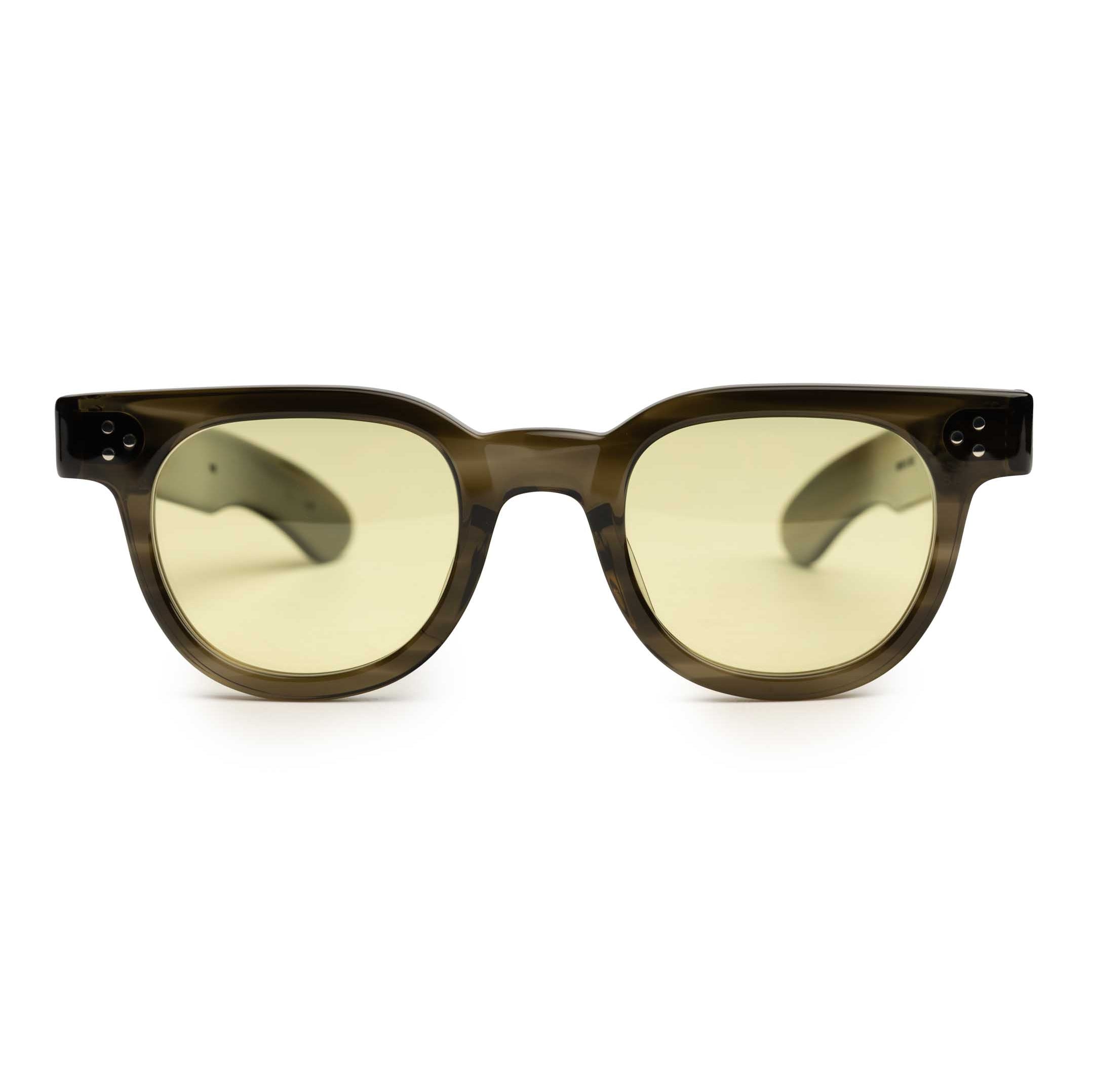 Julius Tart Optical FDR Olive Green Sasa-Sunglasses-Clutch Cafe