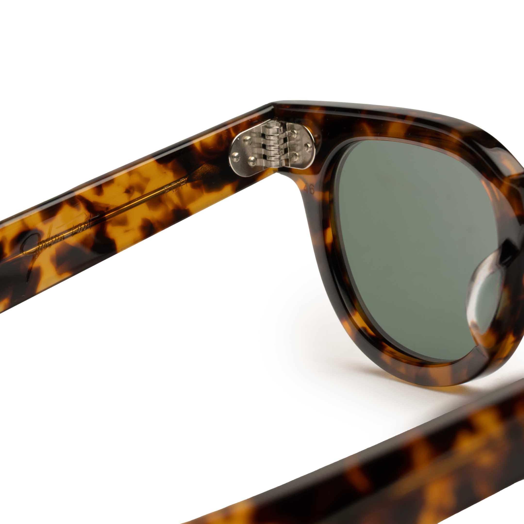 Julius Tart Optical FDR Tortoise-Sunglasses-Clutch Cafe